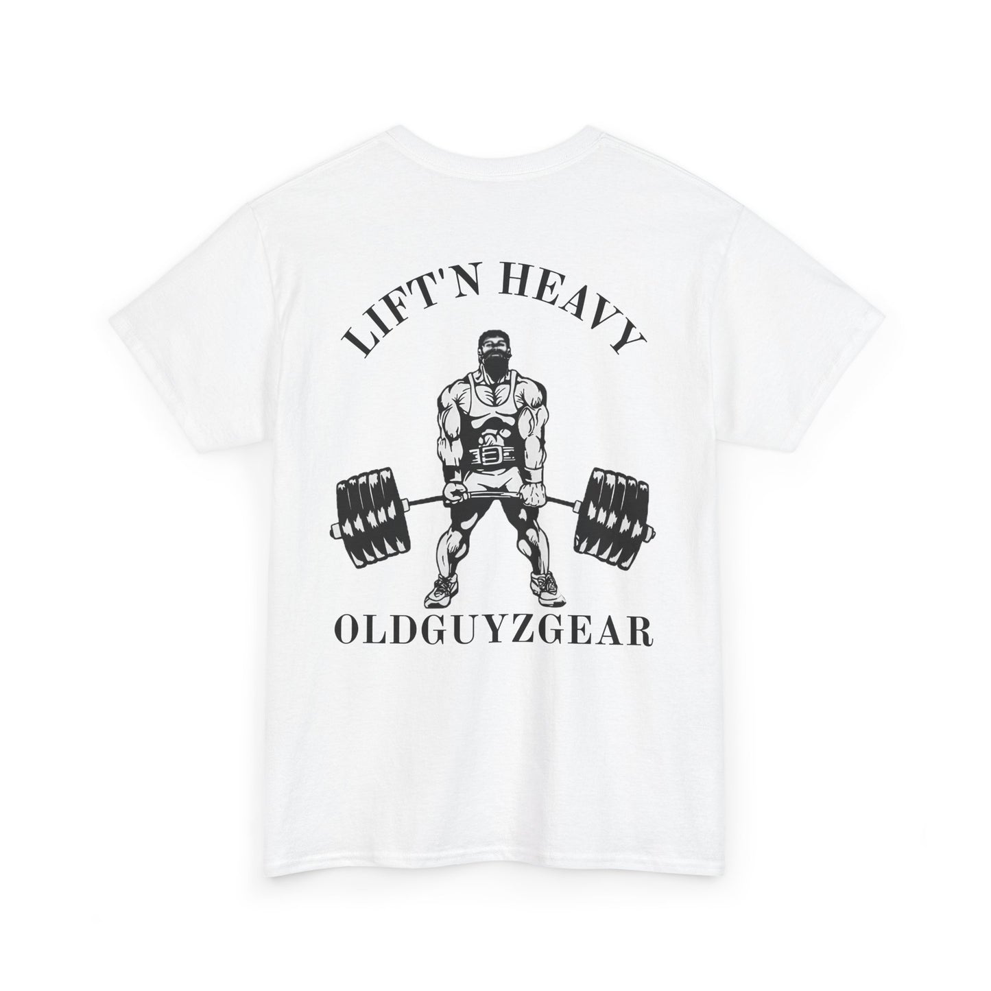 "Lift'n Heavy"-Cotton Gym T-Shirt for Fitness Enthusiasts