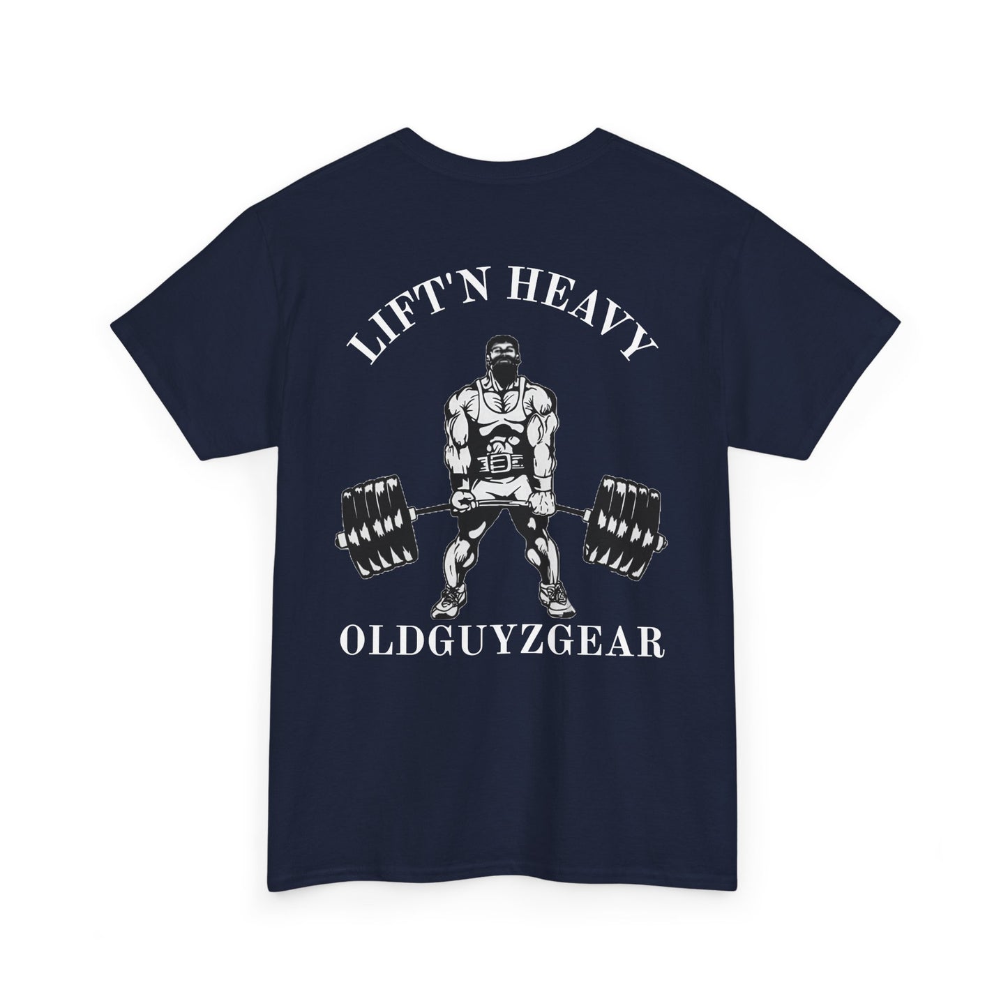 "Lift'n Heavy"-Cotton Gym T-Shirt for Fitness Enthusiasts