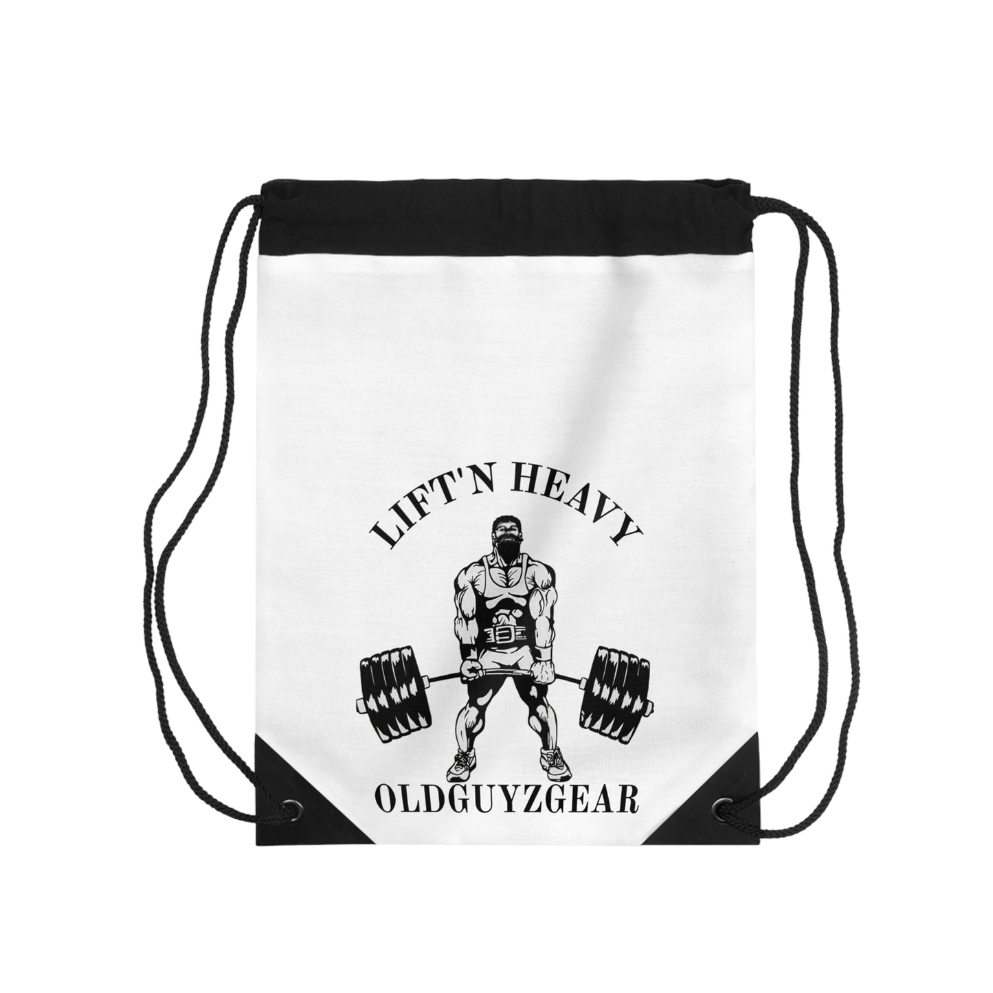 Fitness Drawstring Bag - 'Lift'n Heavy' Gym Gear | For Weightlifters & Active Lifestyles