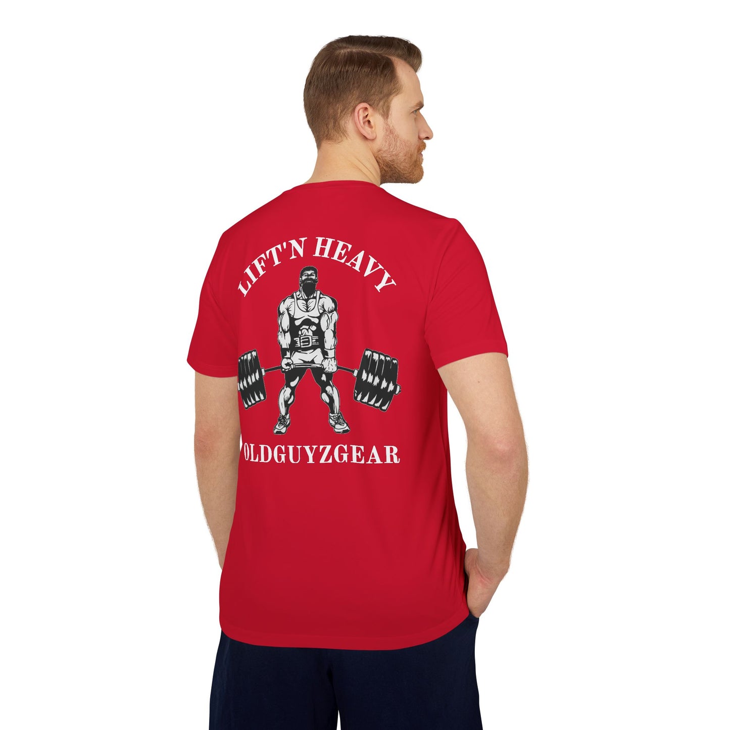 "Lift'n Heavy" Adidas Unisex Sport T-shirt
