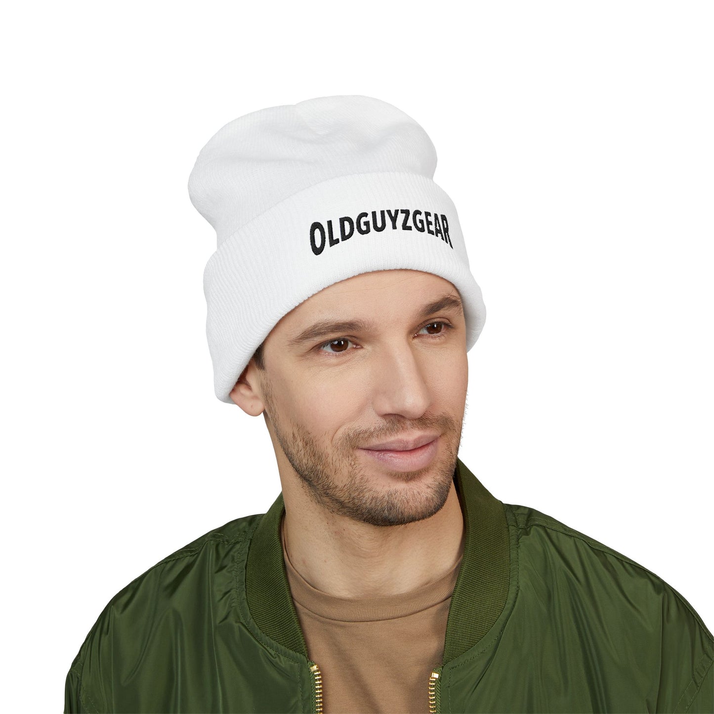 "OGG" Embroidered Fitness Beanie - Classic Cuffed Winter Hat