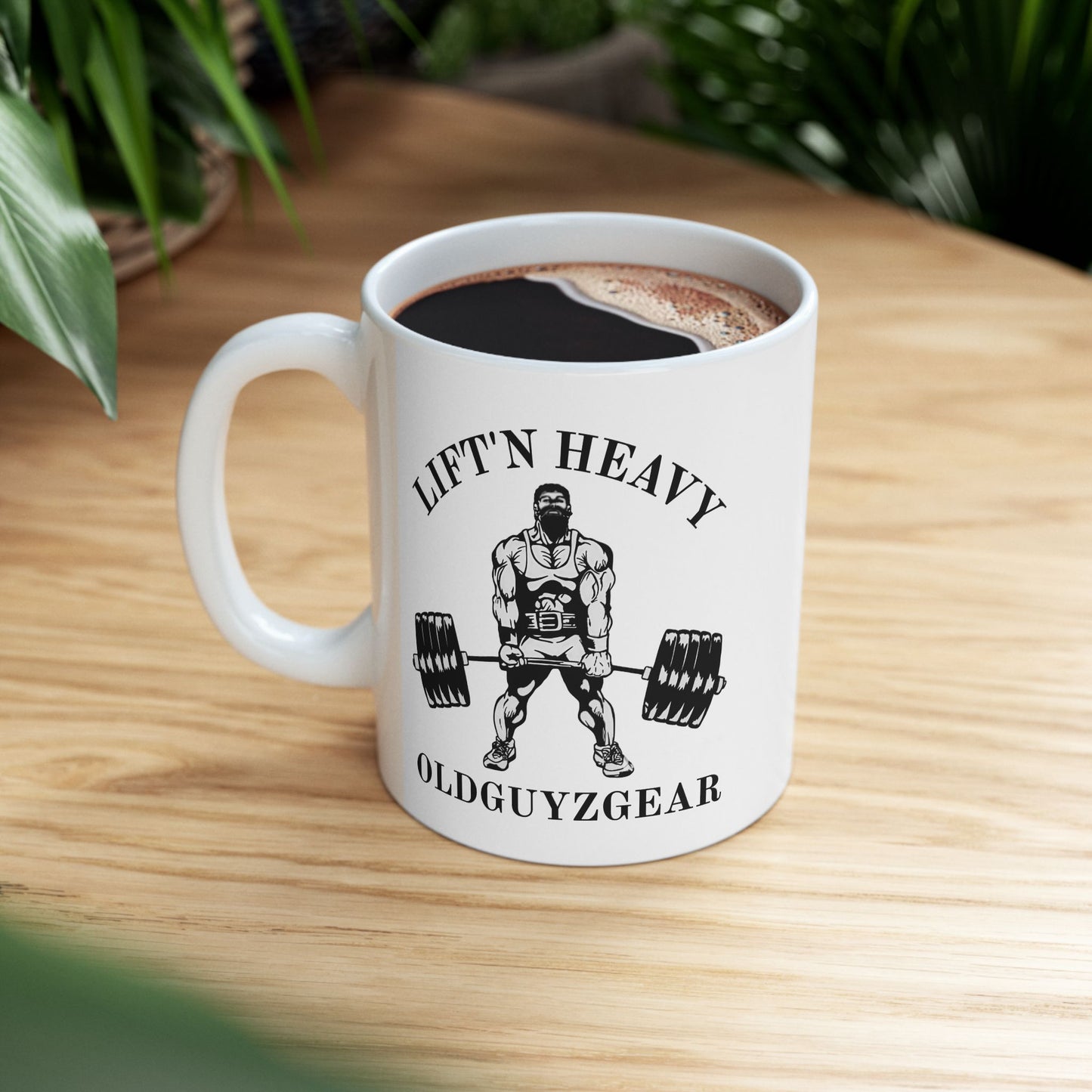 "Lift'n Heavy" Ceramic Mug