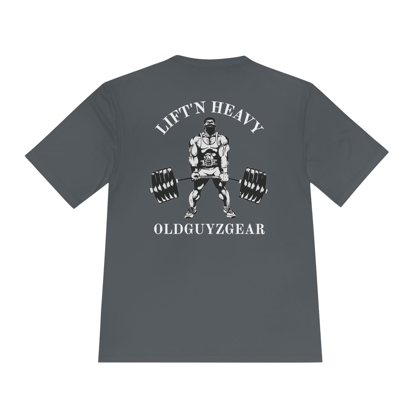 "Lift'n Heavy" Unisex Moisture Wicking Tee