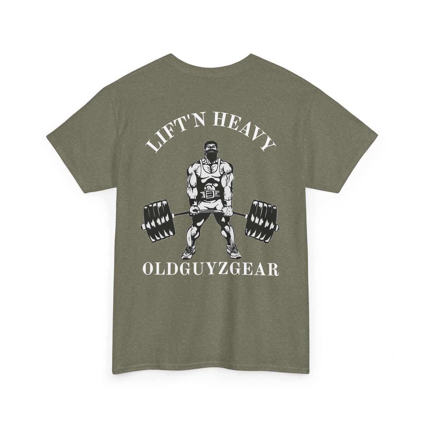 "Lift'n Heavy"-Cotton Gym T-Shirt for Fitness Enthusiasts