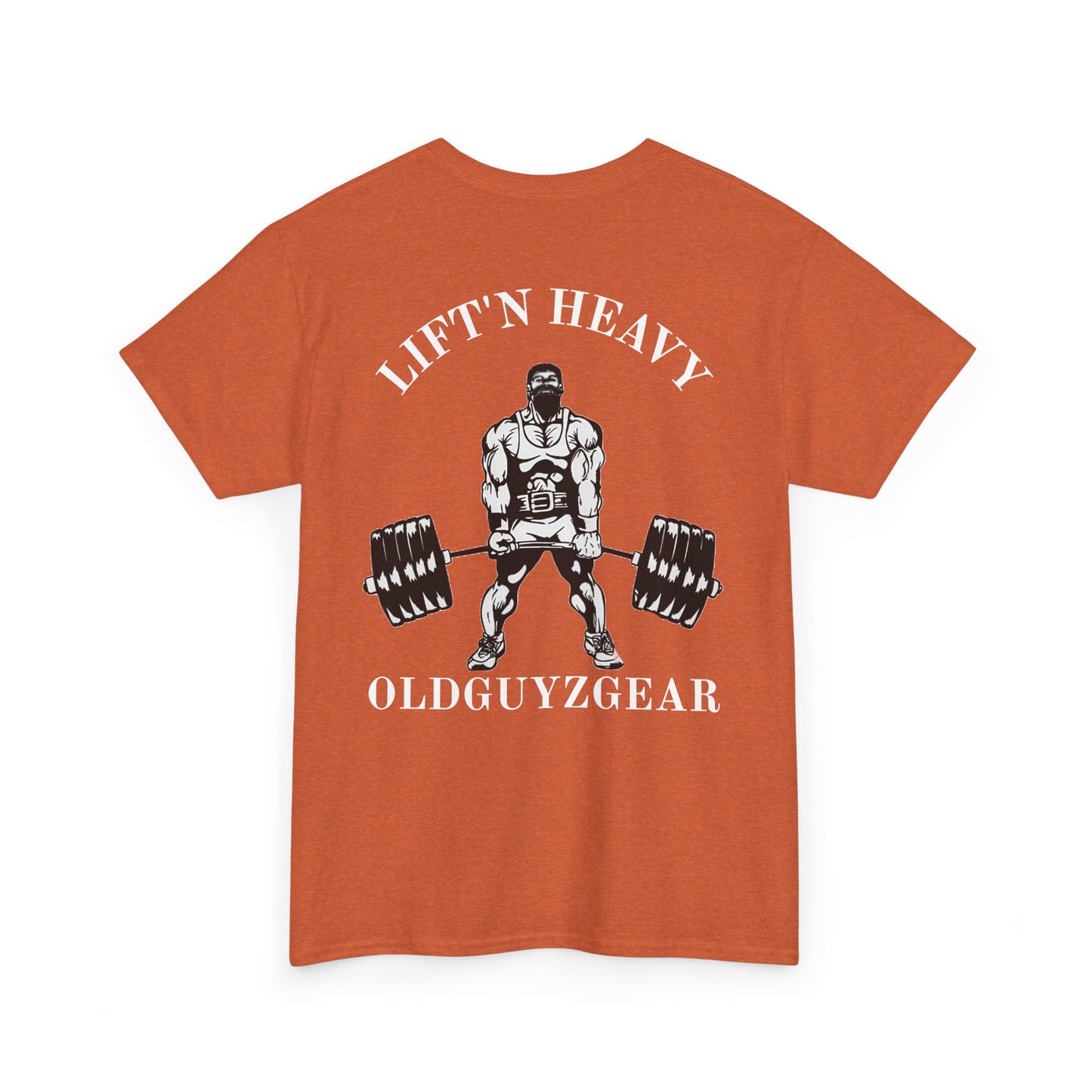 "Lift'n Heavy"-Cotton Gym T-Shirt for Fitness Enthusiasts