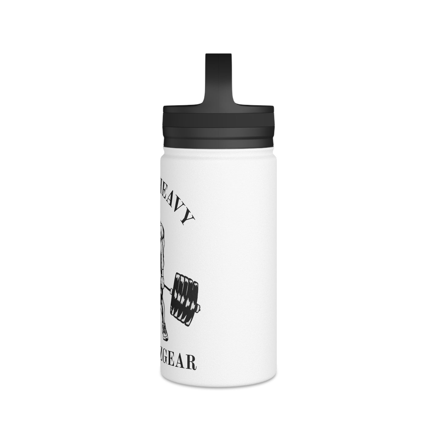 'Lift'n Heavy' Stainless Steel Water Bottle - Fitness Hydration Gear