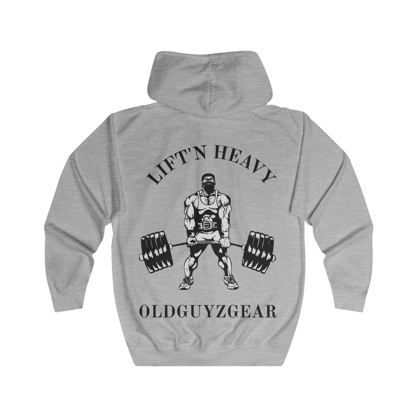 "Lift'n Heavy"-Motivational Gym Hoodie for Fitness Enthusiasts