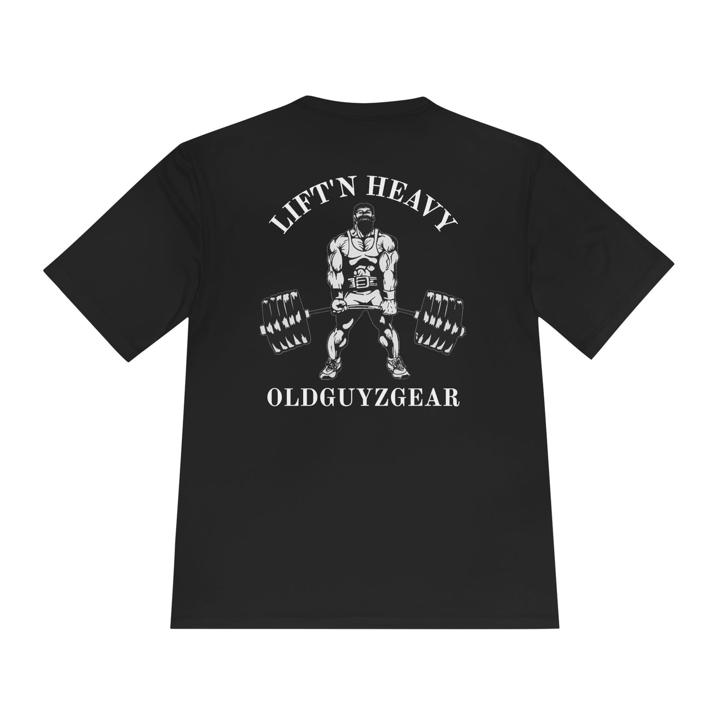 "Lift'n Heavy" Unisex Moisture Wicking Tee
