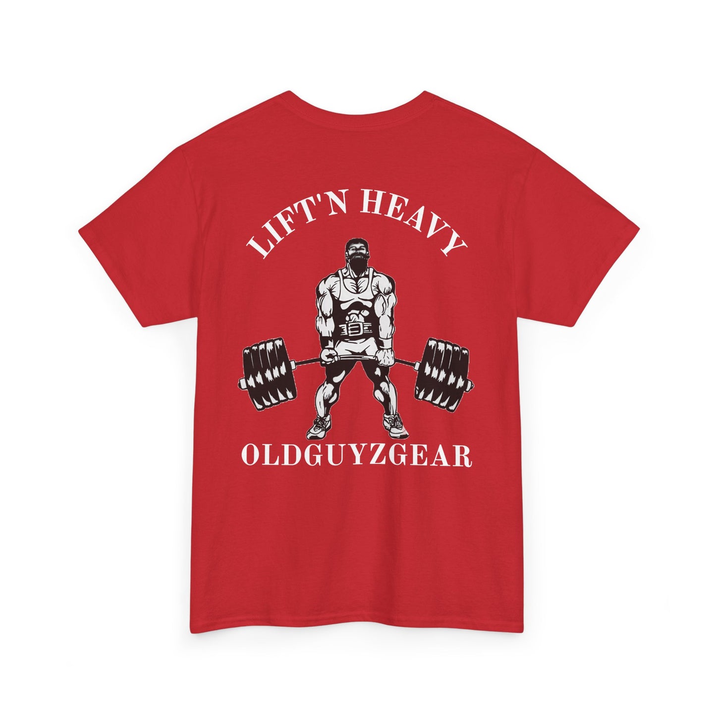 "Lift'n Heavy"-Cotton Gym T-Shirt for Fitness Enthusiasts