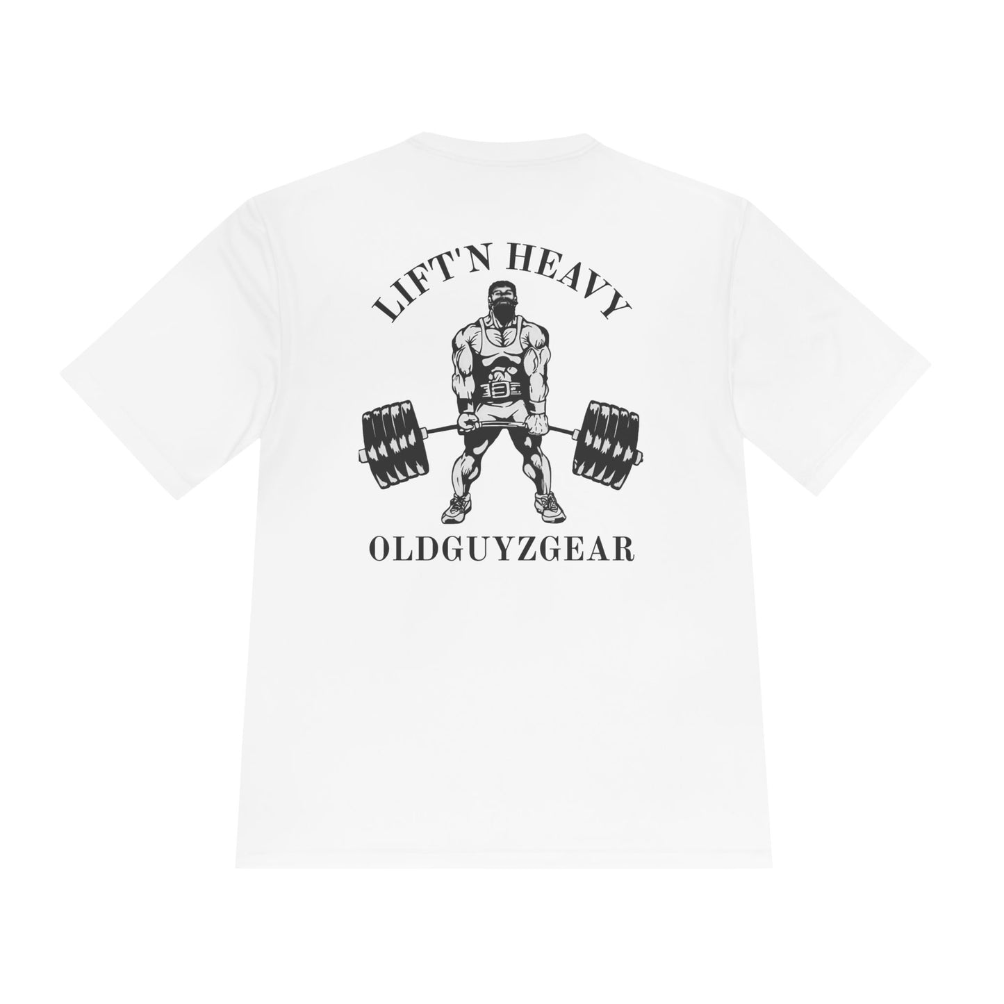 "Lift'n Heavy" Unisex Moisture Wicking Tee