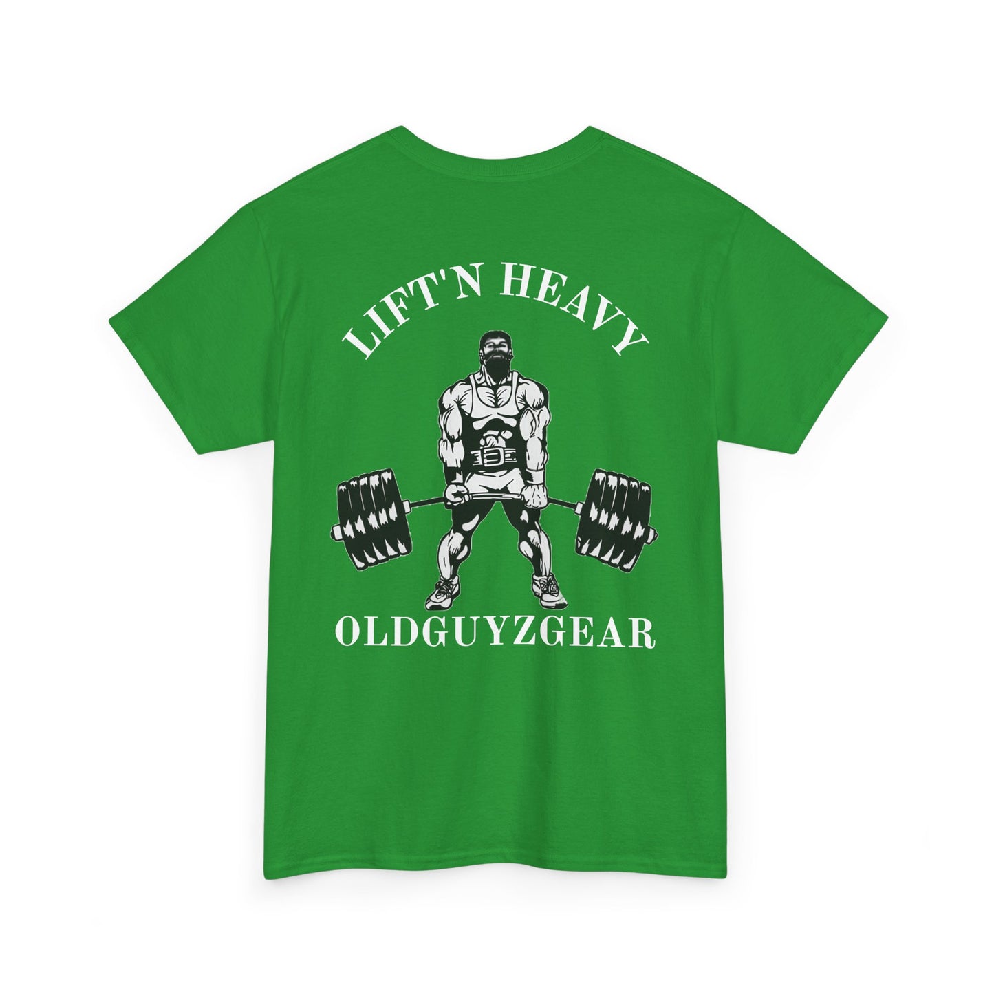 "Lift'n Heavy"-Cotton Gym T-Shirt for Fitness Enthusiasts