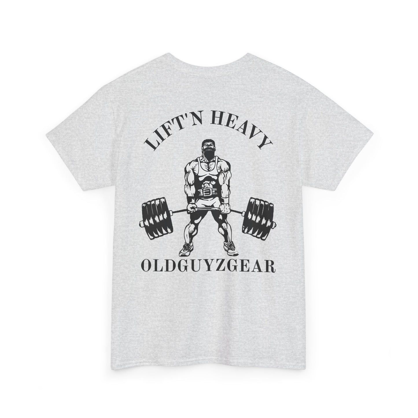 "Lift'n Heavy"-Cotton Gym T-Shirt for Fitness Enthusiasts