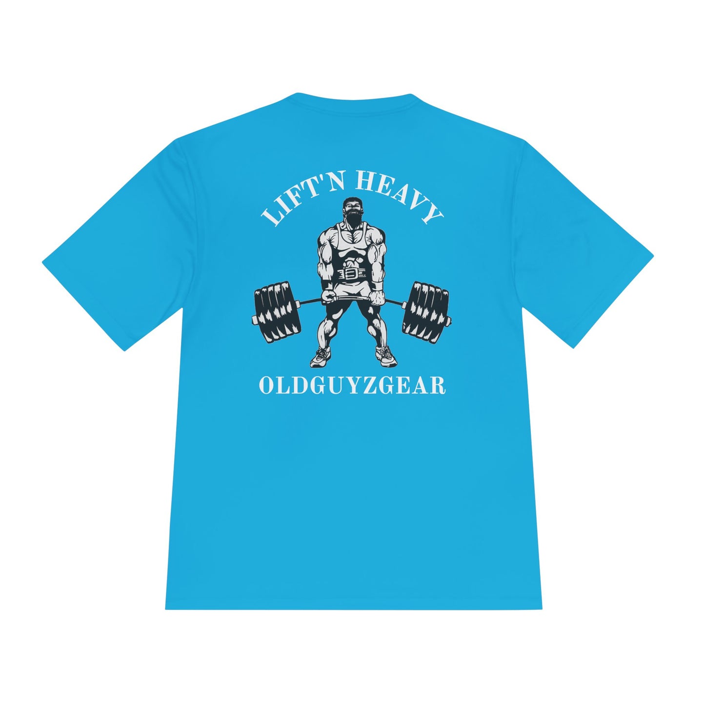 "Lift'n Heavy" Unisex Moisture Wicking Tee