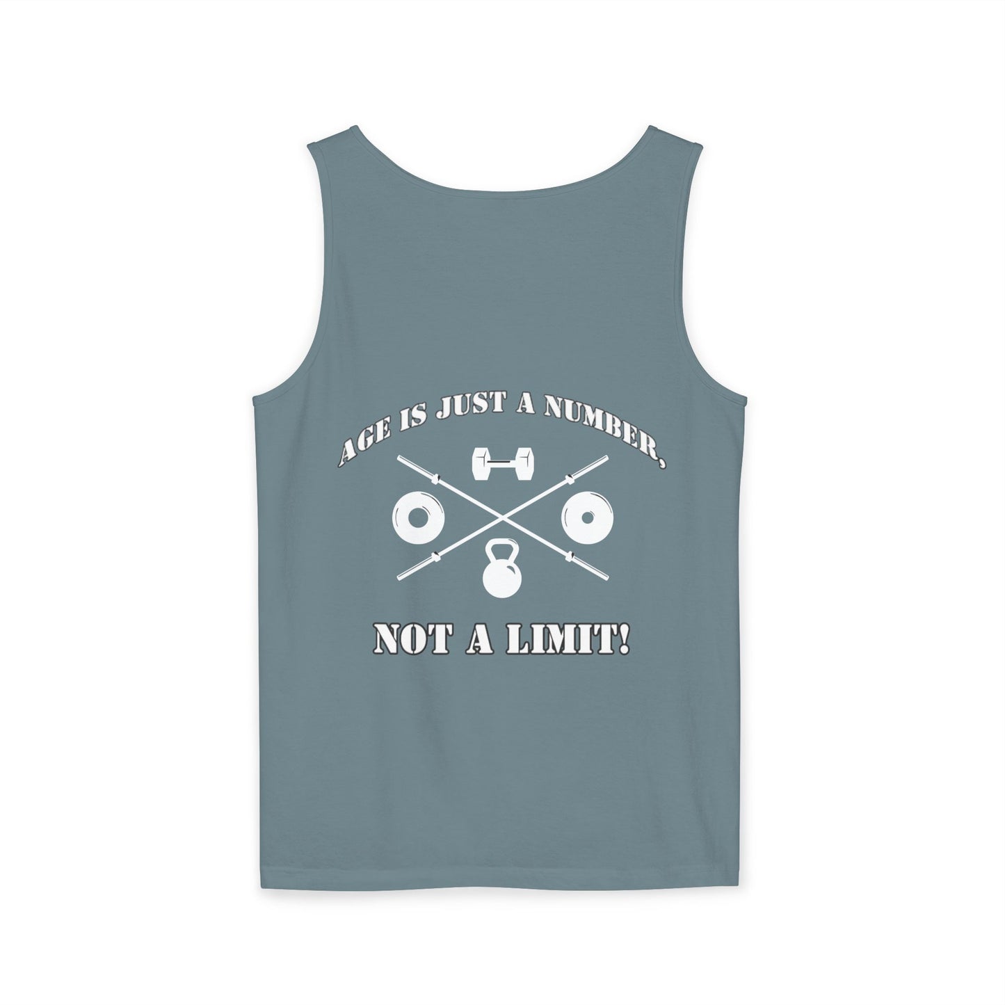 OldGuyzGear "Age is Just a Number, not a Limit" Fitness Tank Top