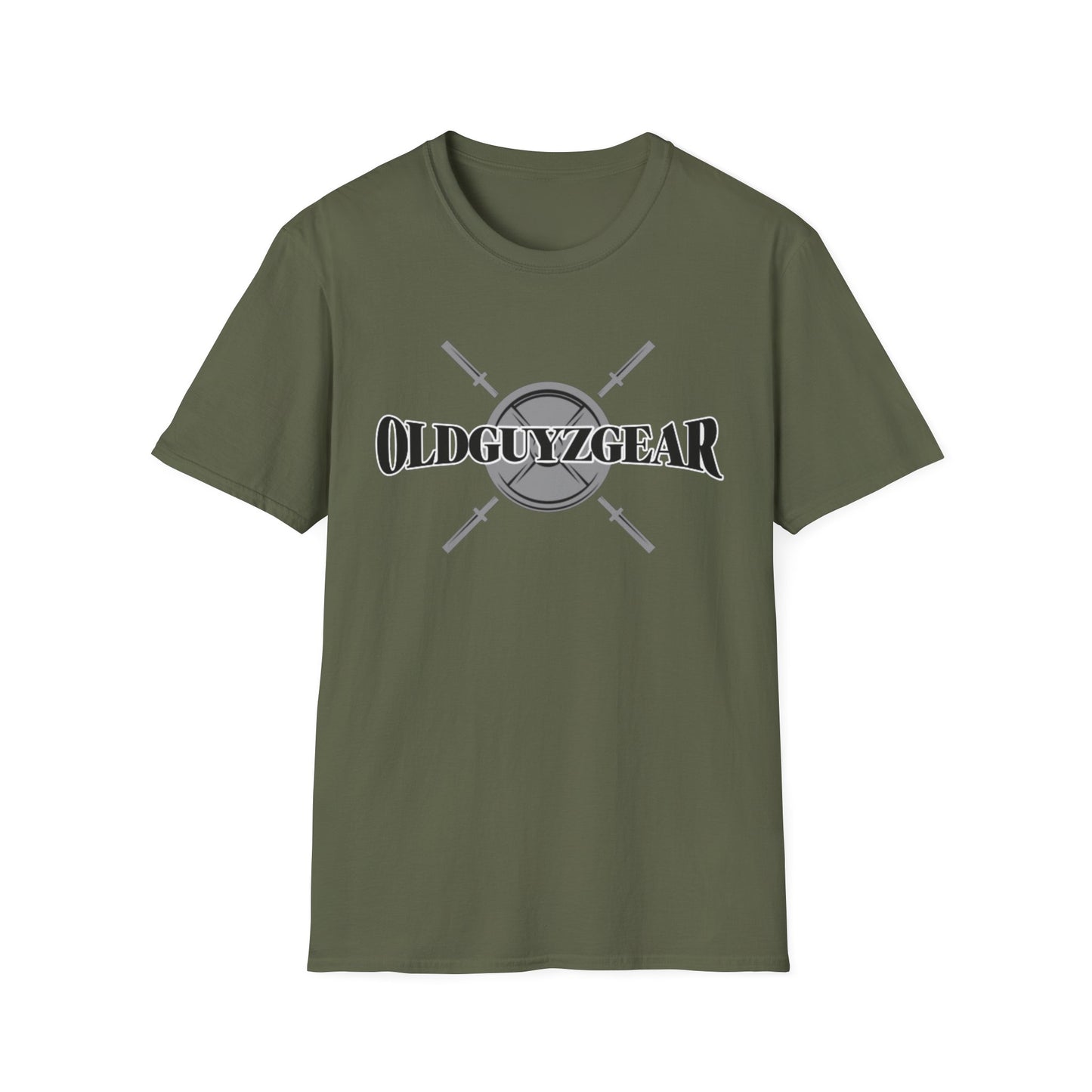OldGuyzGear "Age is Just a Number, Not a Limit" Fitness T-Shirt