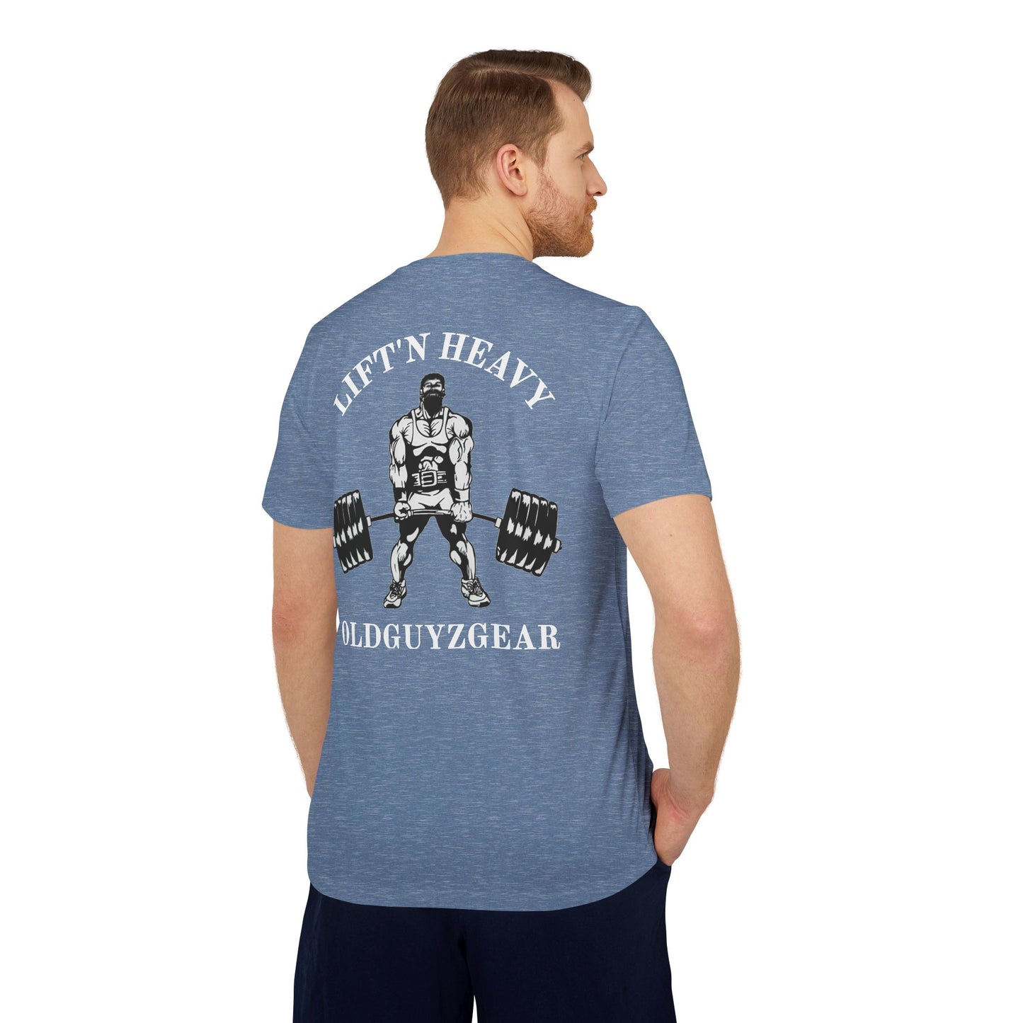 "Lift'n Heavy" Adidas Unisex Sport T-shirt