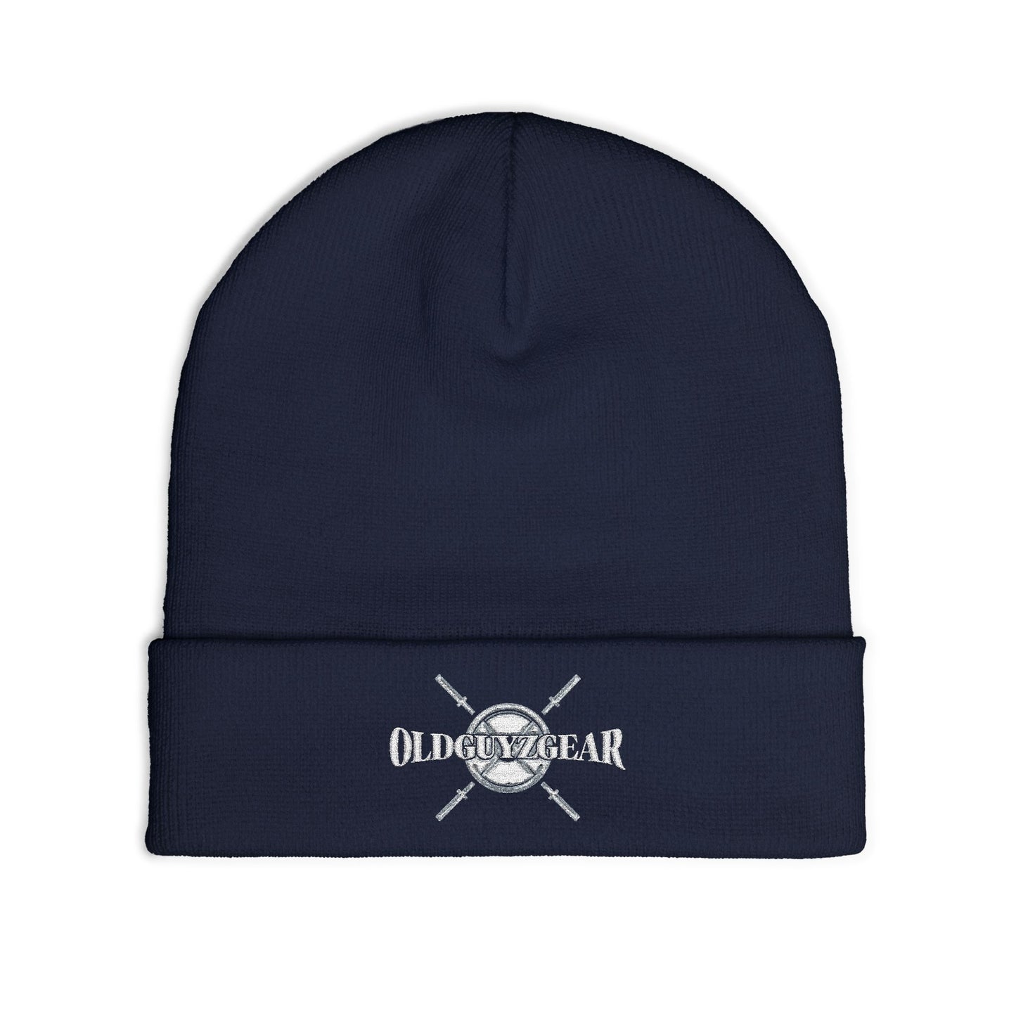 “O.G.G.” Stylish Embroidered Knit Beanie for Men