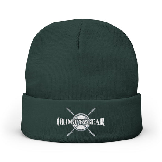 “O.G.G.” Stylish Embroidered Knit Beanie for Men