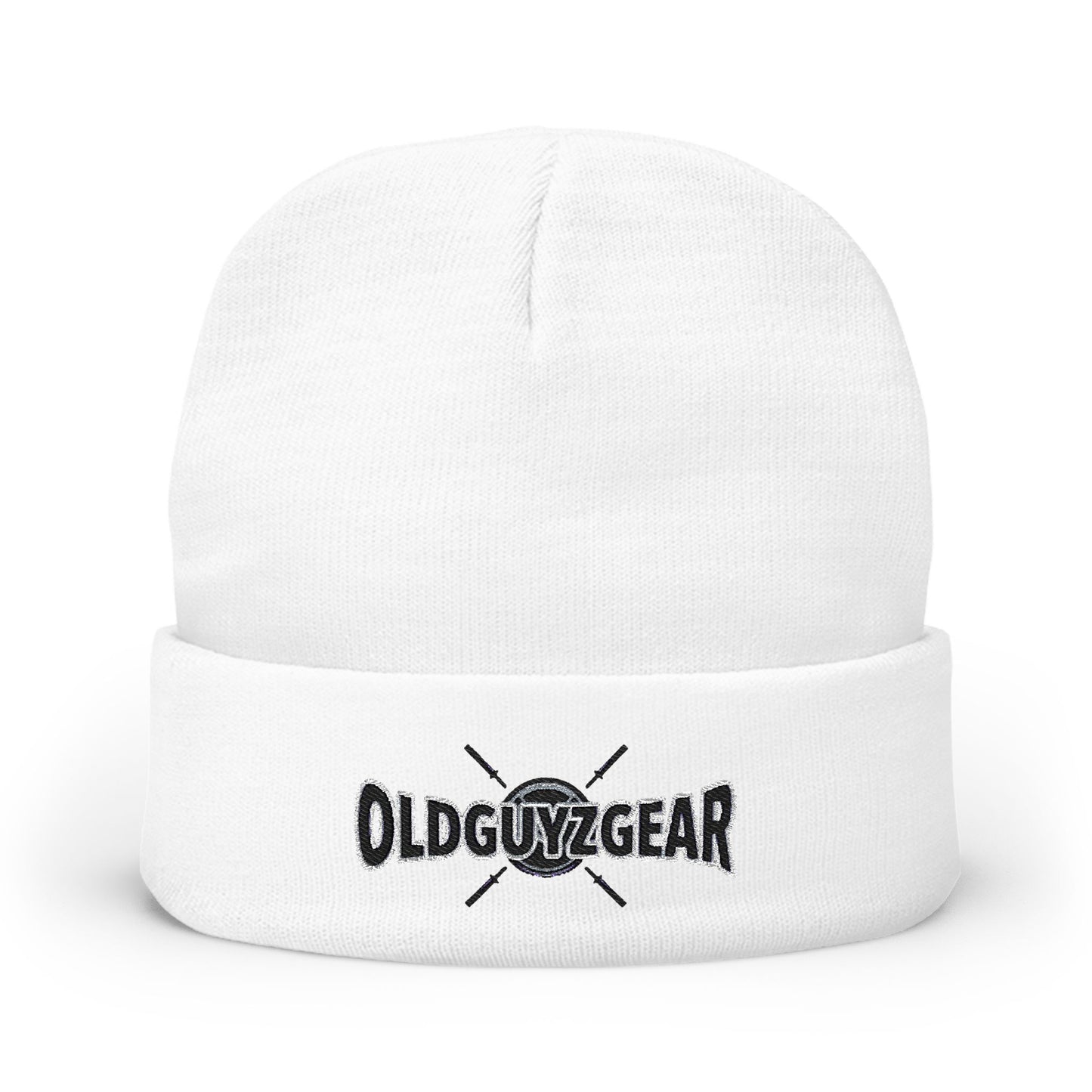 "O.G.G." Stylish Knit Beanie with  Embroidery