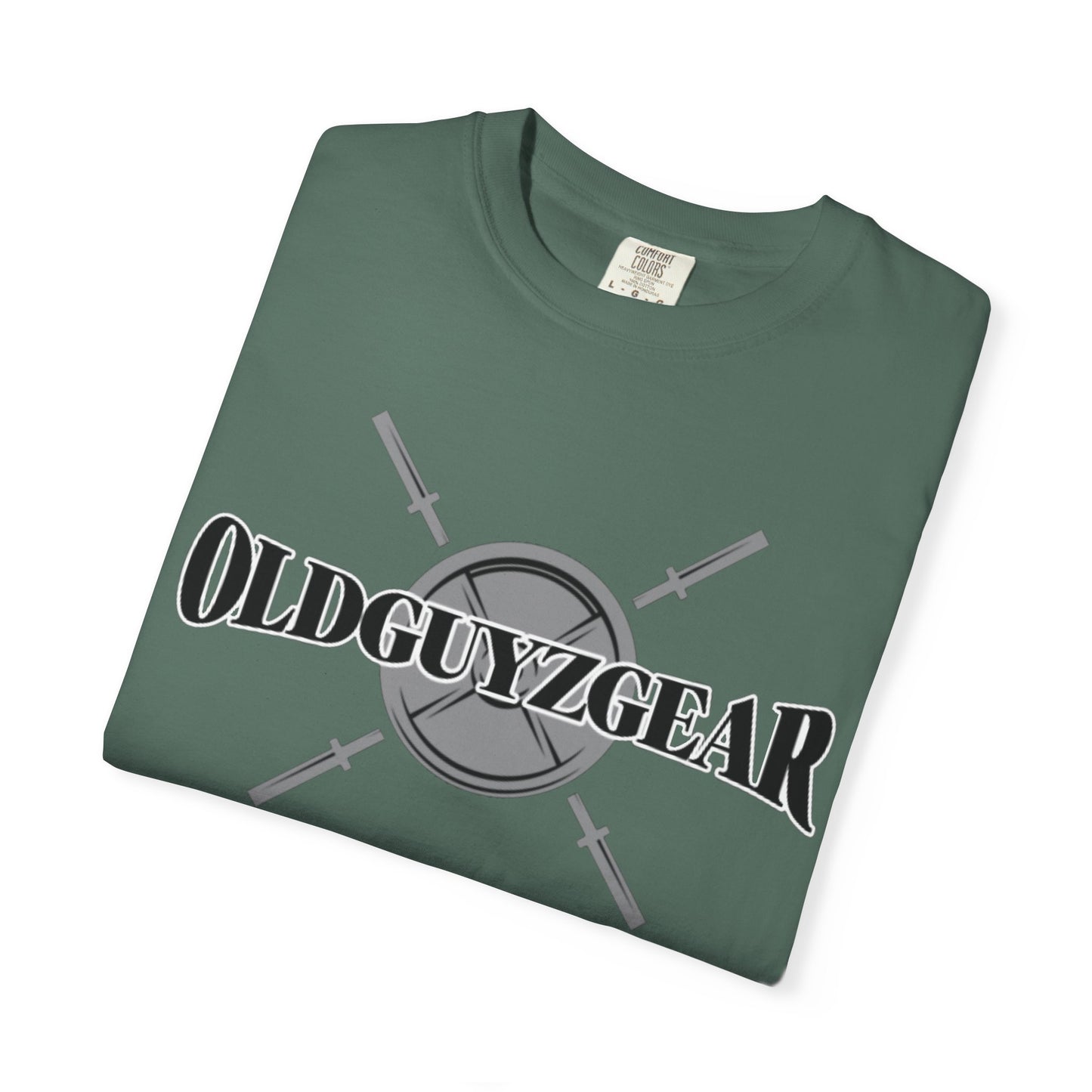 OldGuyzGear Logo  heavy T-Shirt - Fitness Gym Tee