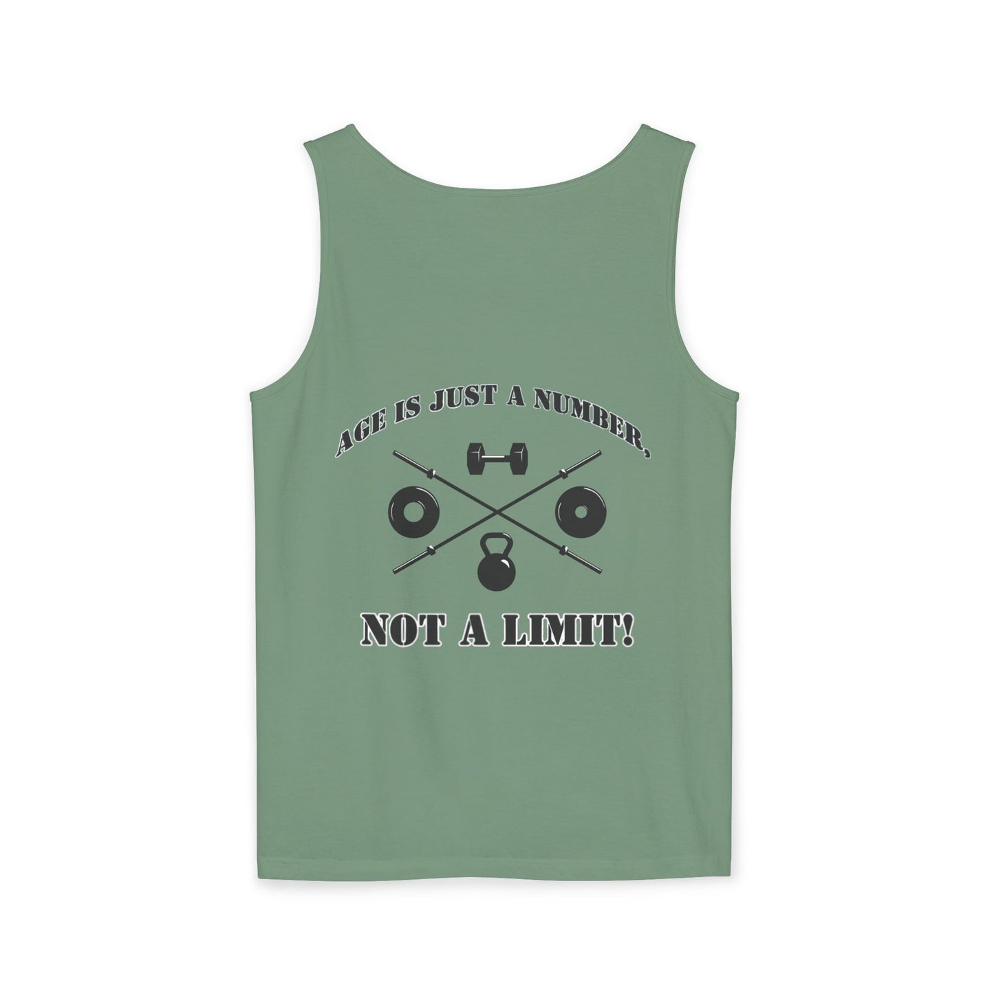 OldGuyzGear "Age is Just a Number, not a Limit" Fitness Tank Top