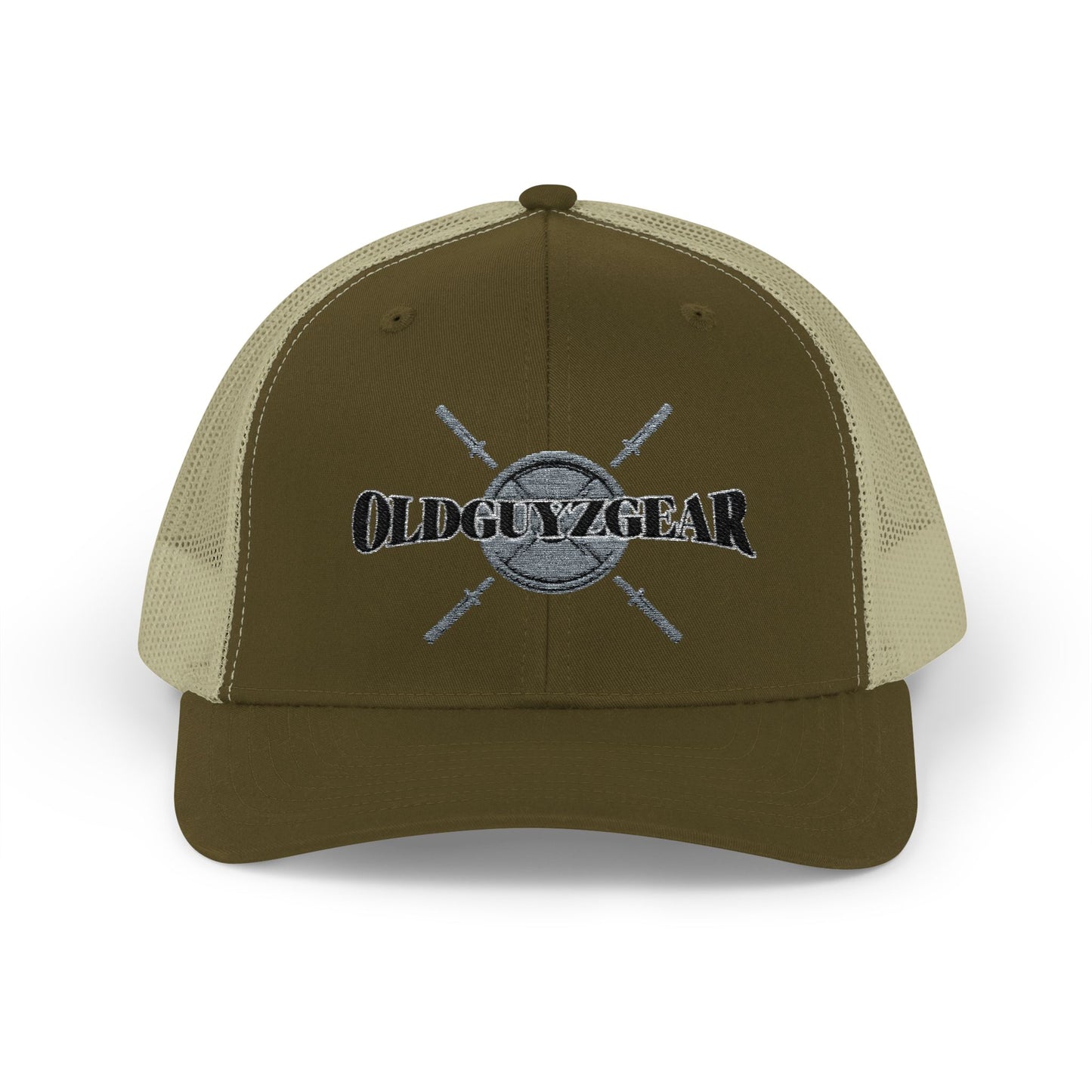 "OGG" Snapback Trucker Hat - Grey plate
