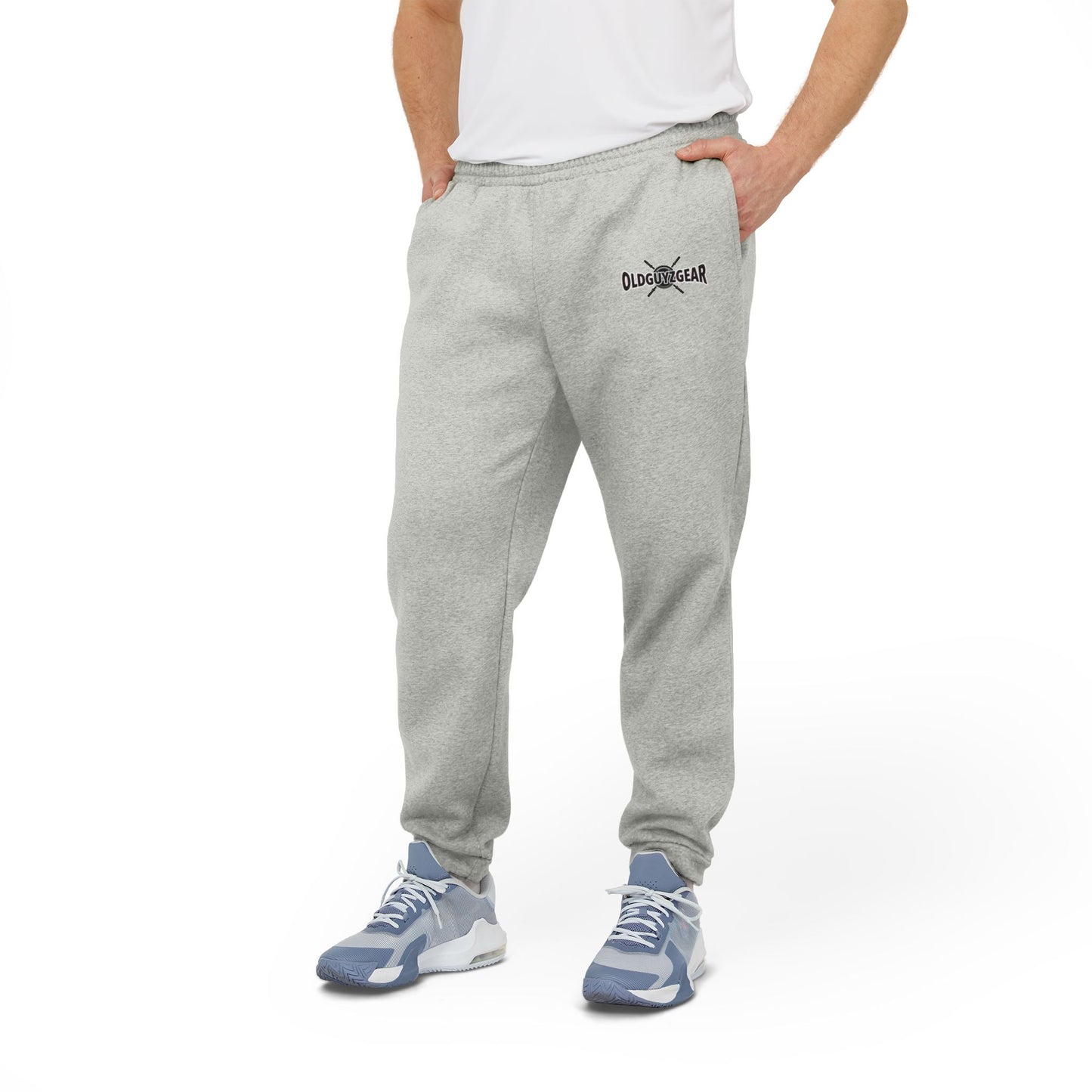"Lift'n Heavy" Cozy Adidas Fleece Joggers