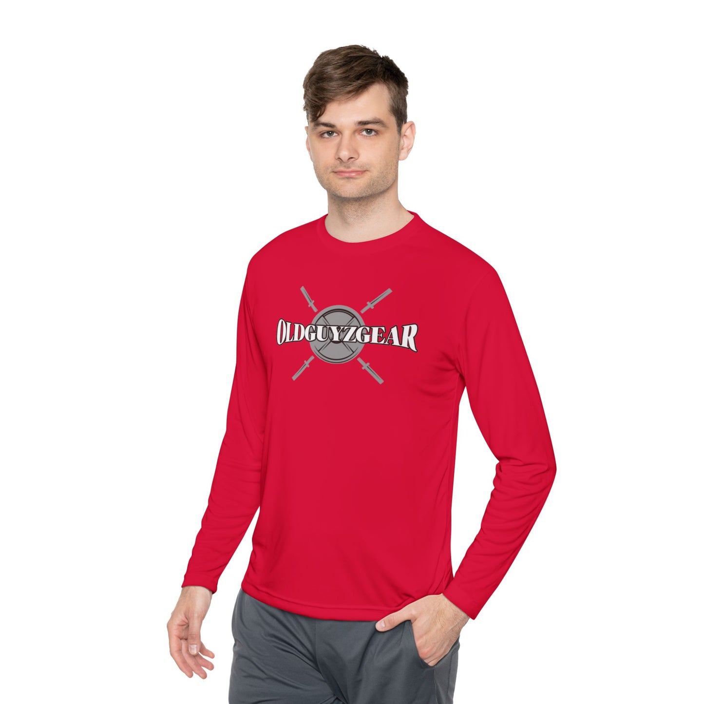"OldGuyzGear" logo Performance Long Sleeve Tee
