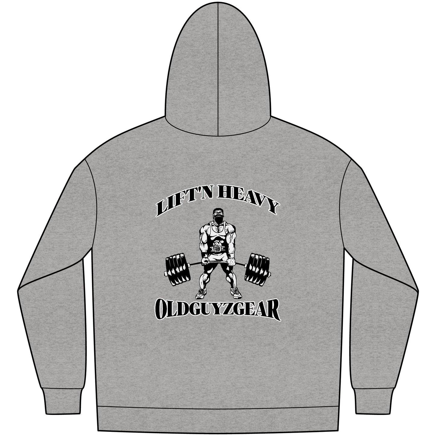 "Lift'n Heavy" Men's Fitness Hoodie