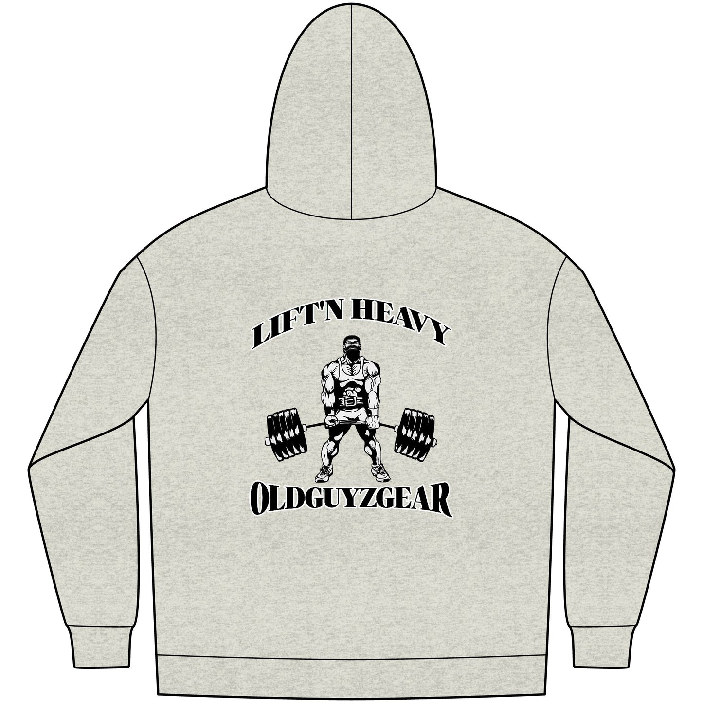 "Lift'n Heavy" Men's Fitness Hoodie