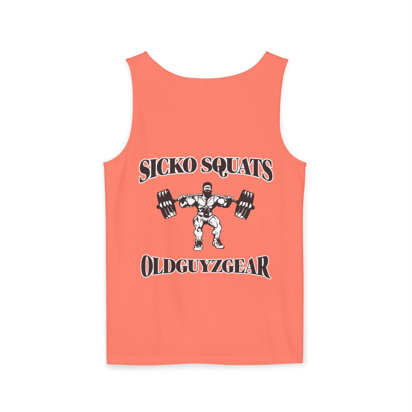OldGuyzGear "Sicko Squats" Fitness Tank Top