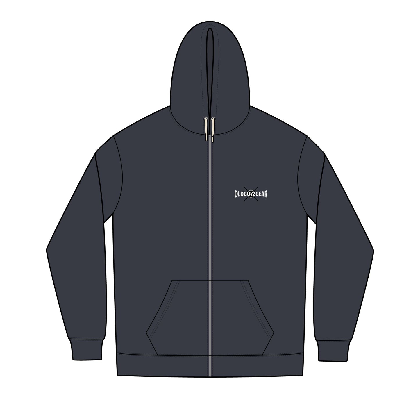 "Lift'N Heavy" Men's Fitness Full-Zip Hoodie 2.1