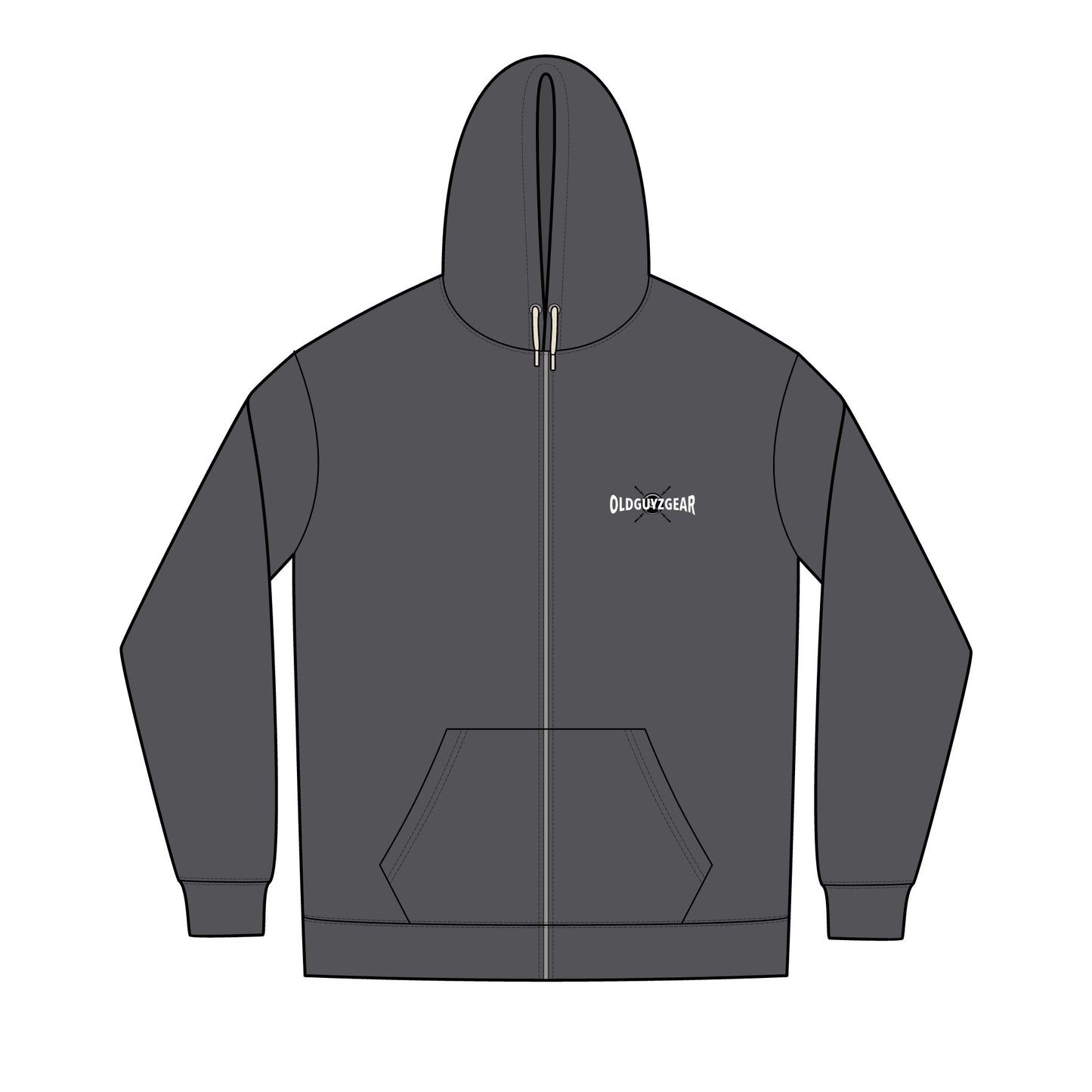 "Lift'N Heavy" Men's Fitness Full-Zip Hoodie 2.1