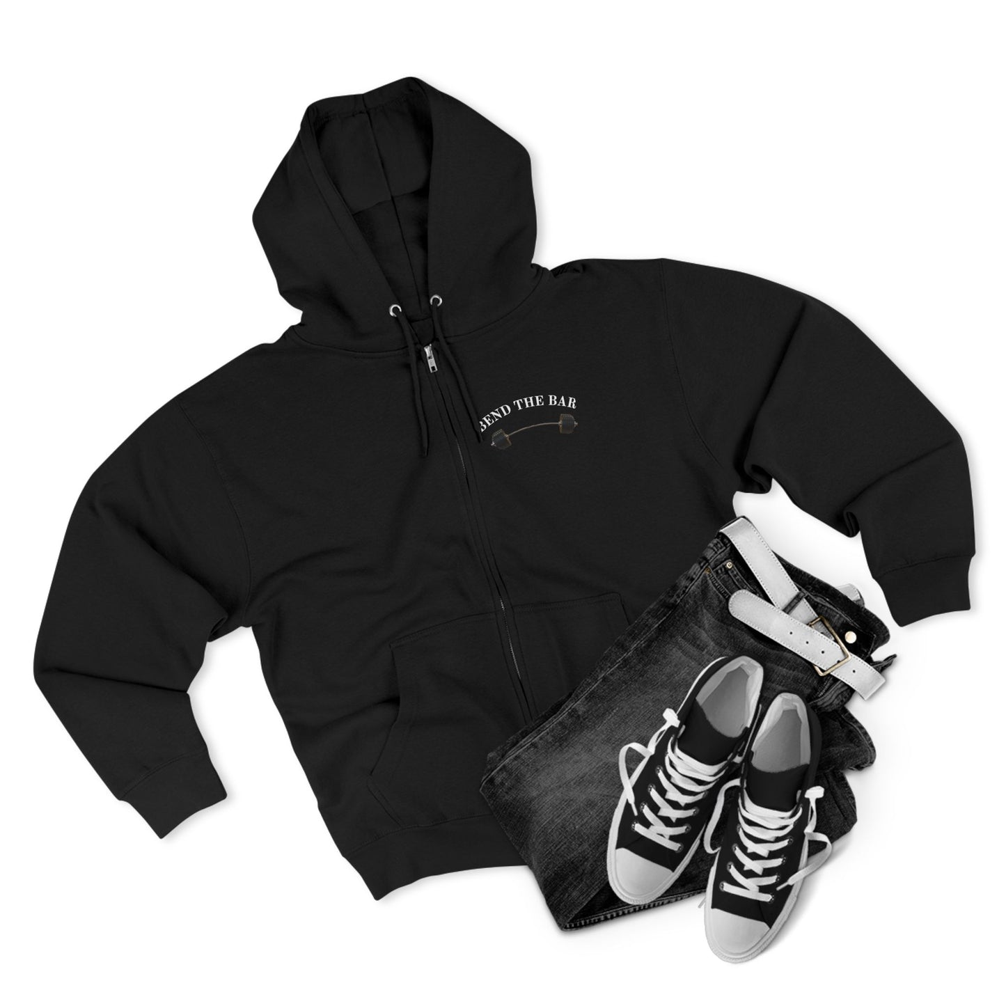 "Lift'N Heavy" Fitness Zip Hoodie 2.0