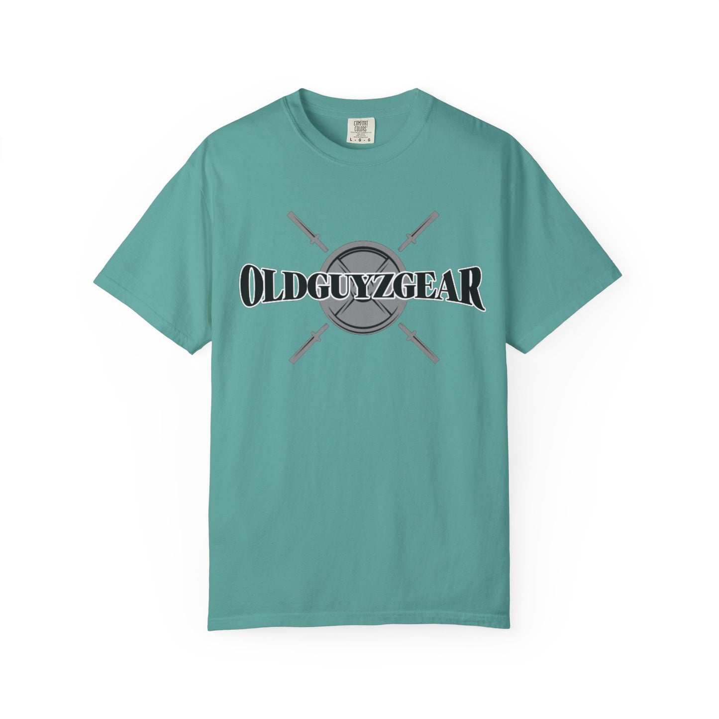 OldGuyzGear Logo  heavy T-Shirt - Fitness Gym Tee