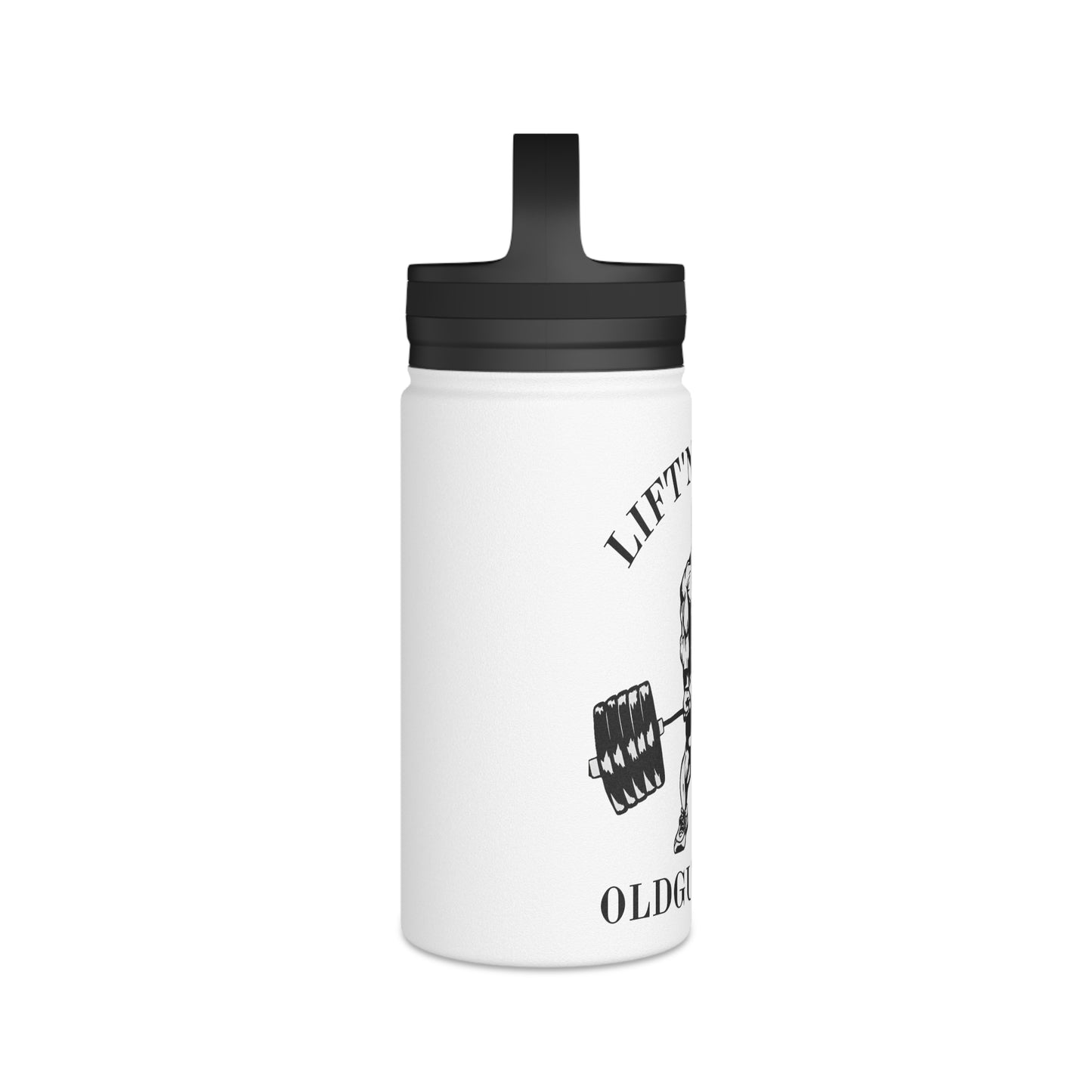 'Lift'n Heavy' Stainless Steel Water Bottle - Fitness Hydration Gear