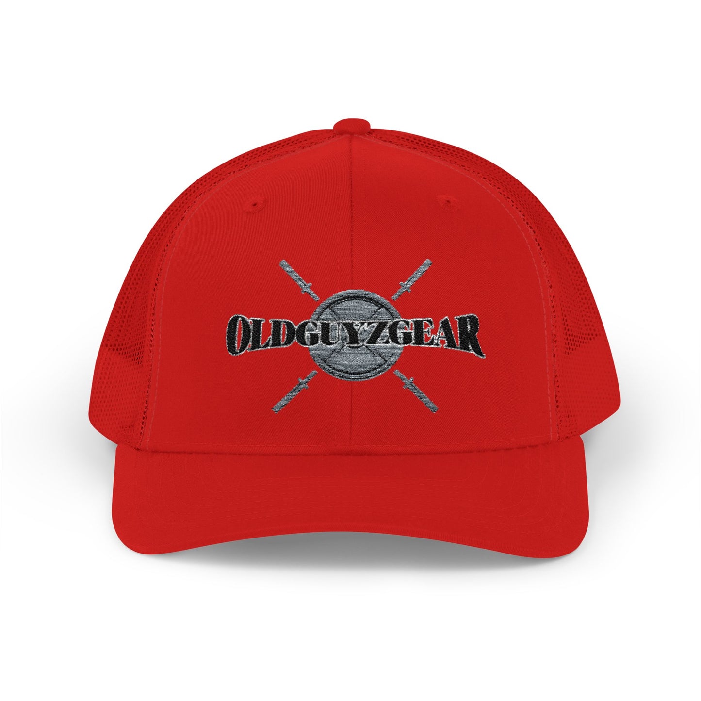"OGG" Snapback Trucker Hat - Grey plate