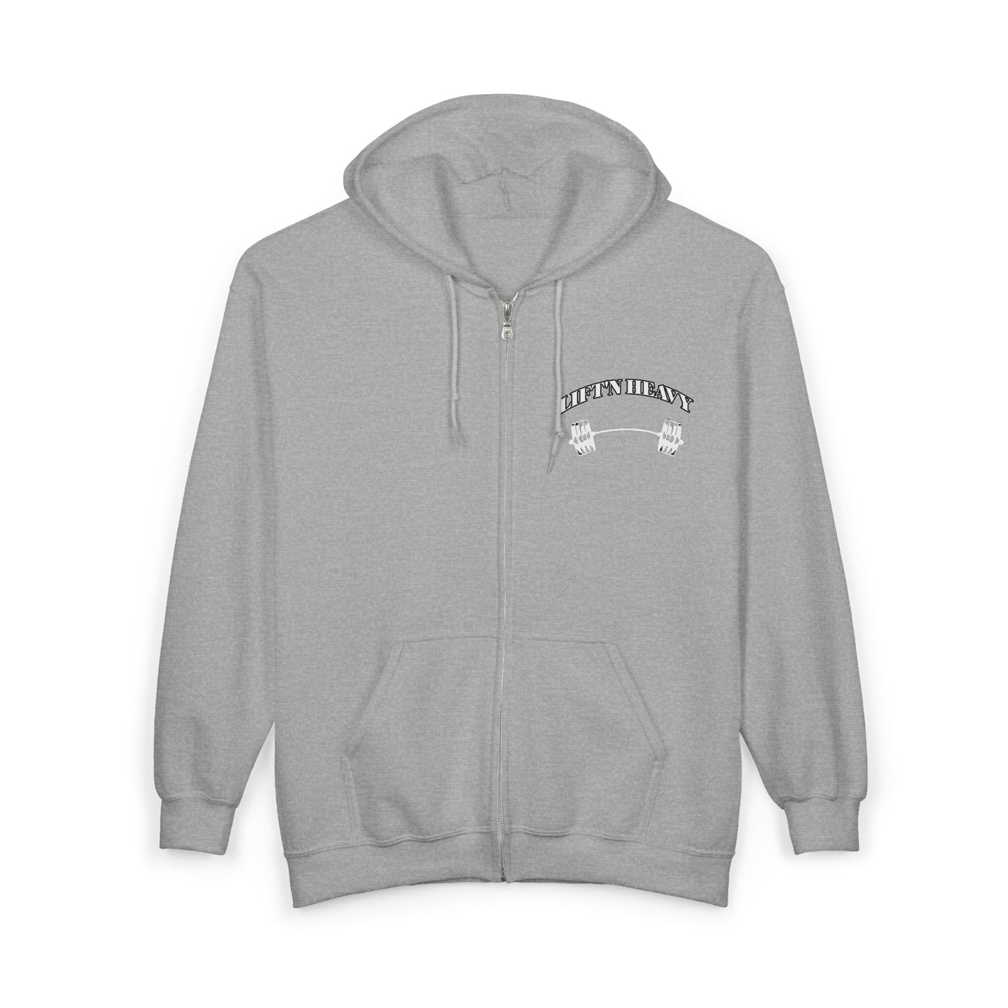 "O.G.G. Lift'N Heavy"  Heavy Blend™ Full Zip Hooded Sweatshirt 2.0
