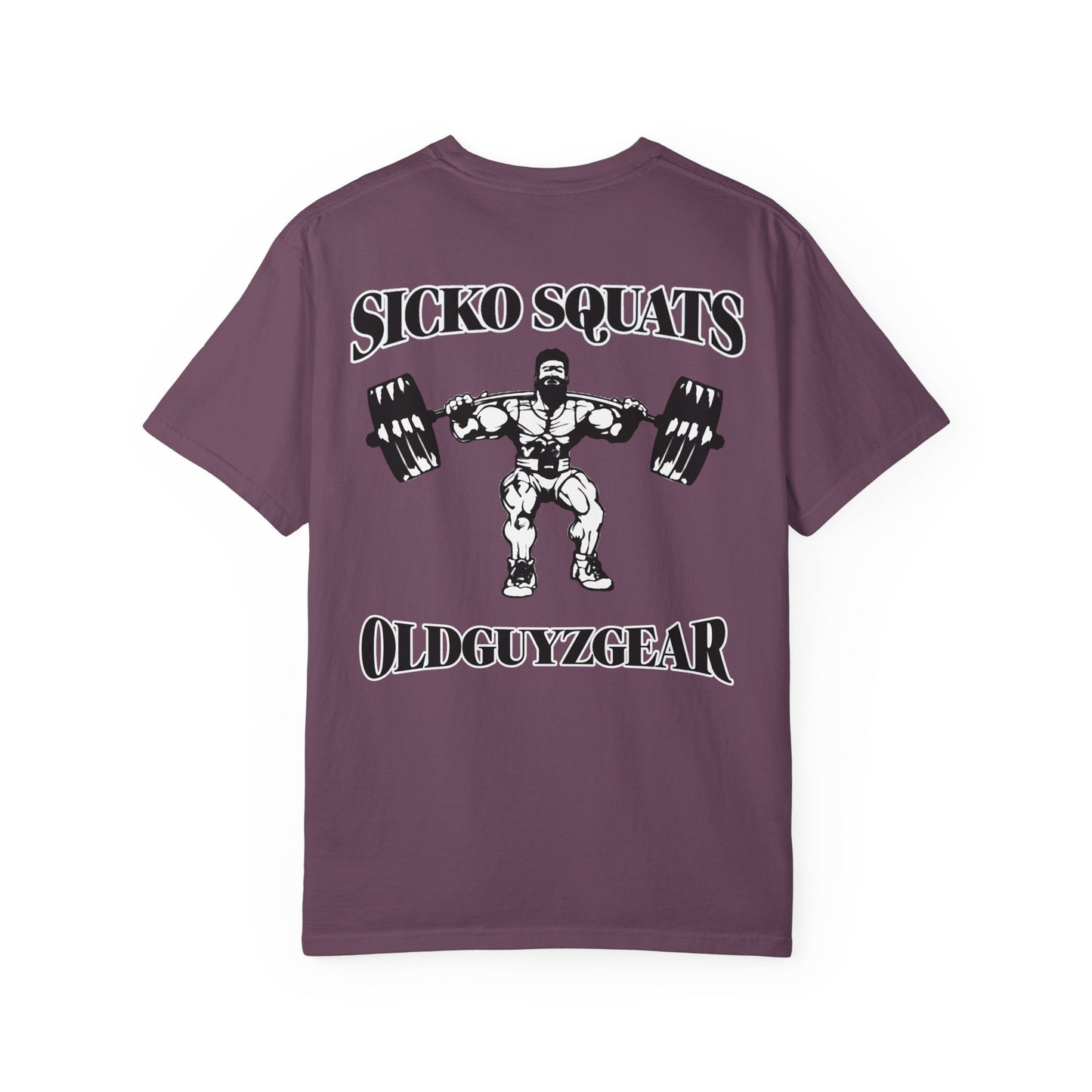 OldGuyzGear "Sicko Squats" T-Shirt — Heavy Tee