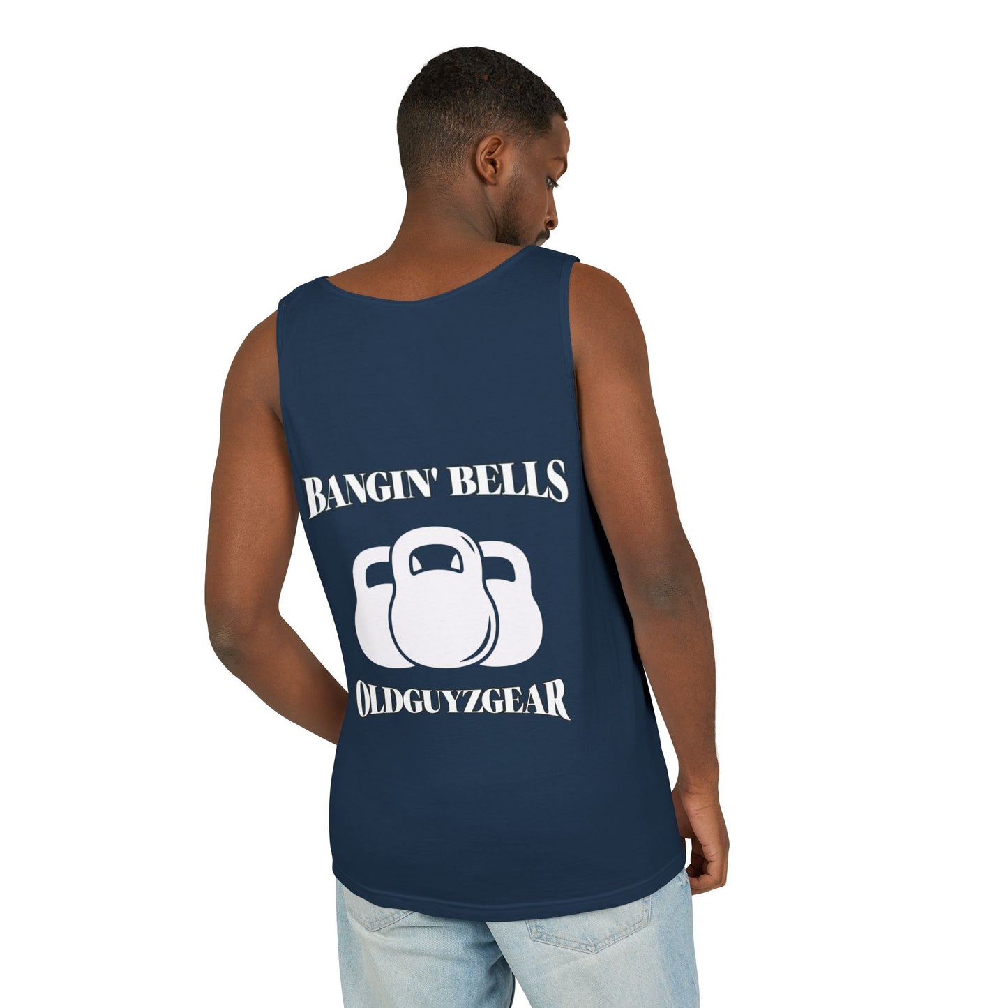 OldGuyzGear "Bangin' Bells" Fitness Tank Top