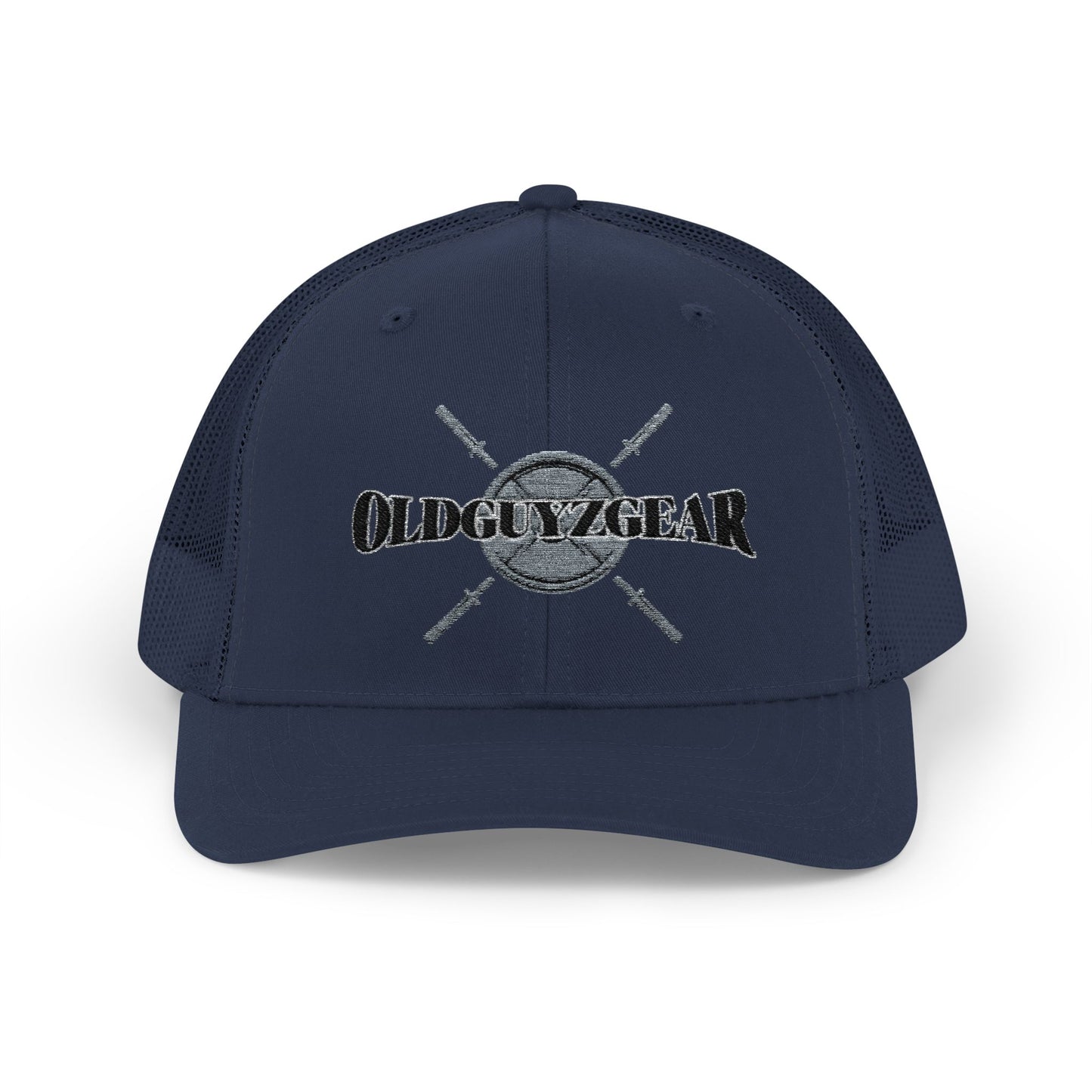 "OGG" Snapback Trucker Hat - Grey plate