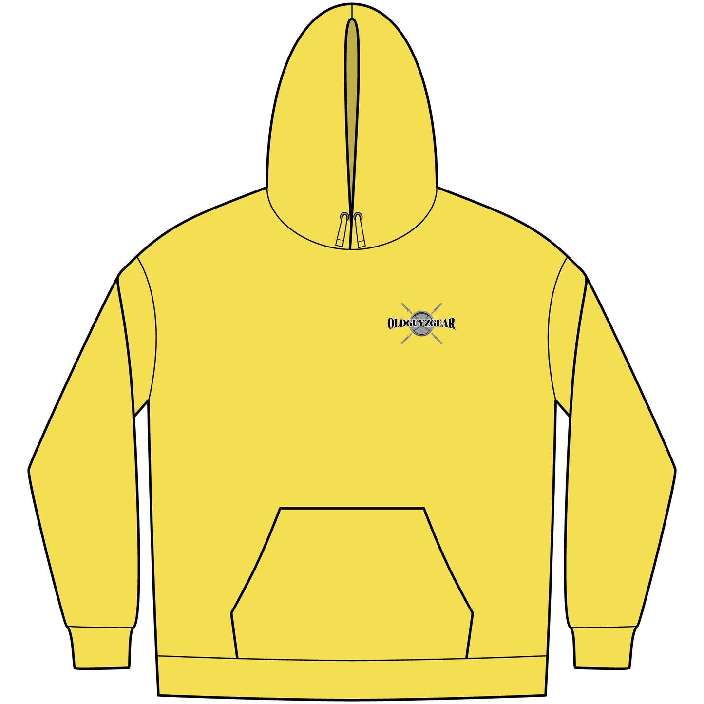 OldGuyzGear "Age is just a number, not a limit" Men's Fitness Hoodie