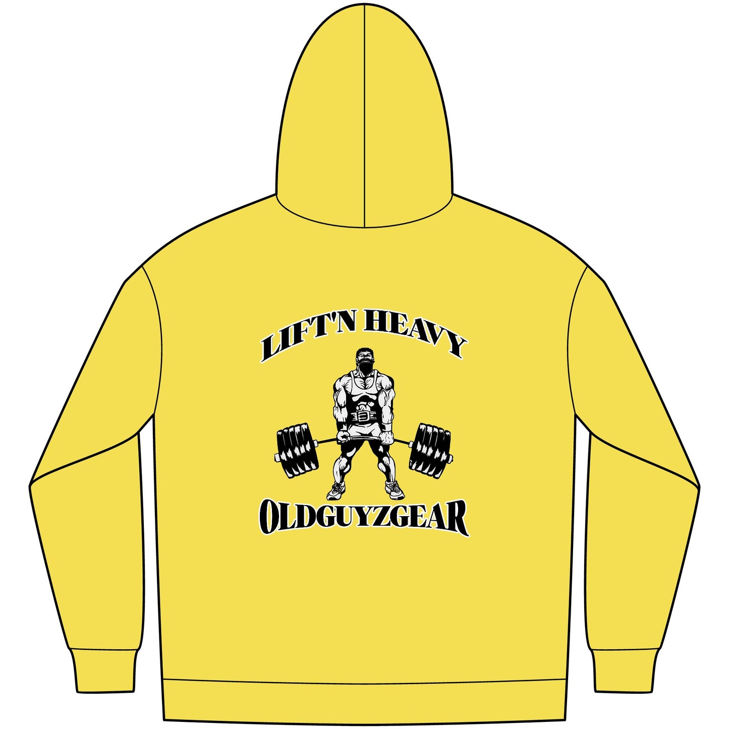 "Lift'n Heavy" Men's Fitness Hoodie