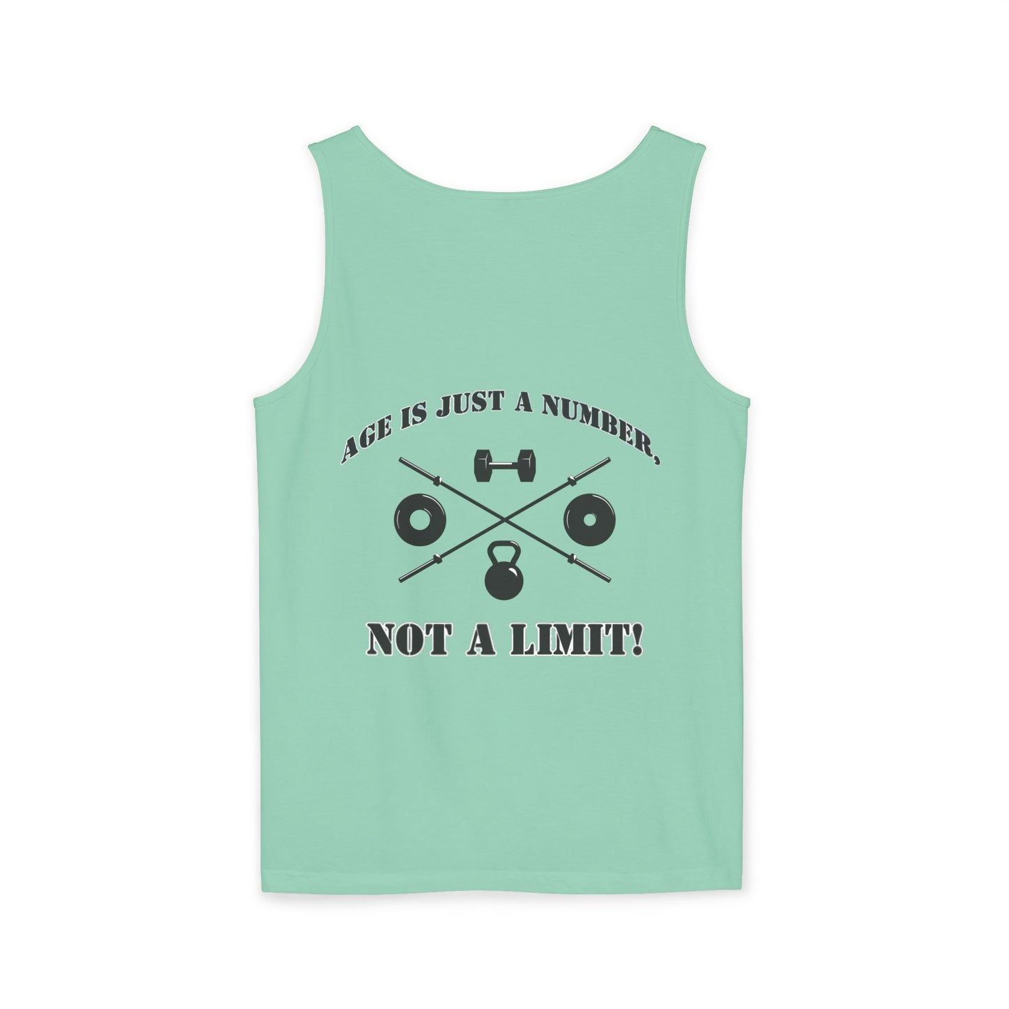 OldGuyzGear "Age is Just a Number, not a Limit" Fitness Tank Top