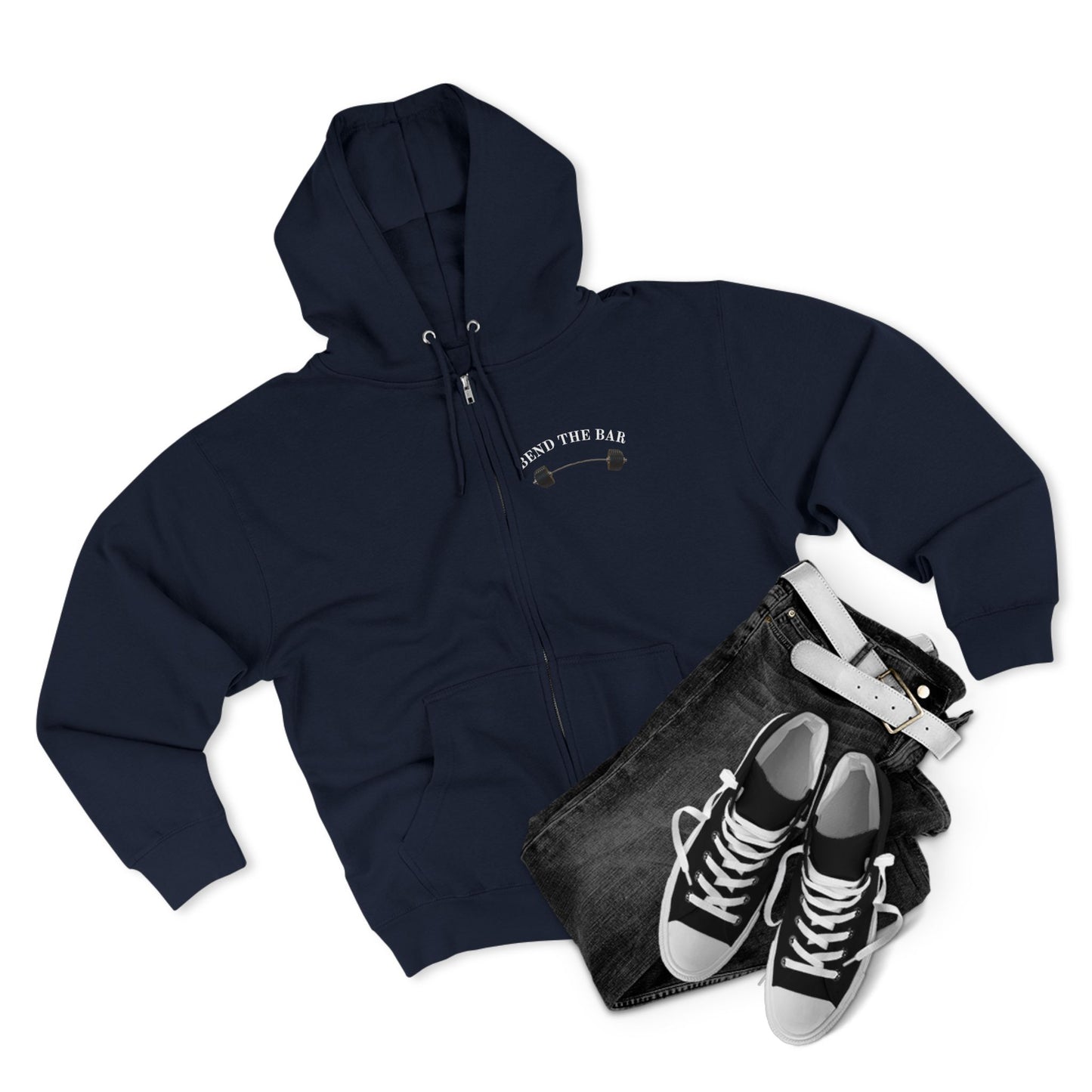 "Lift'N Heavy" Fitness Zip Hoodie 2.0