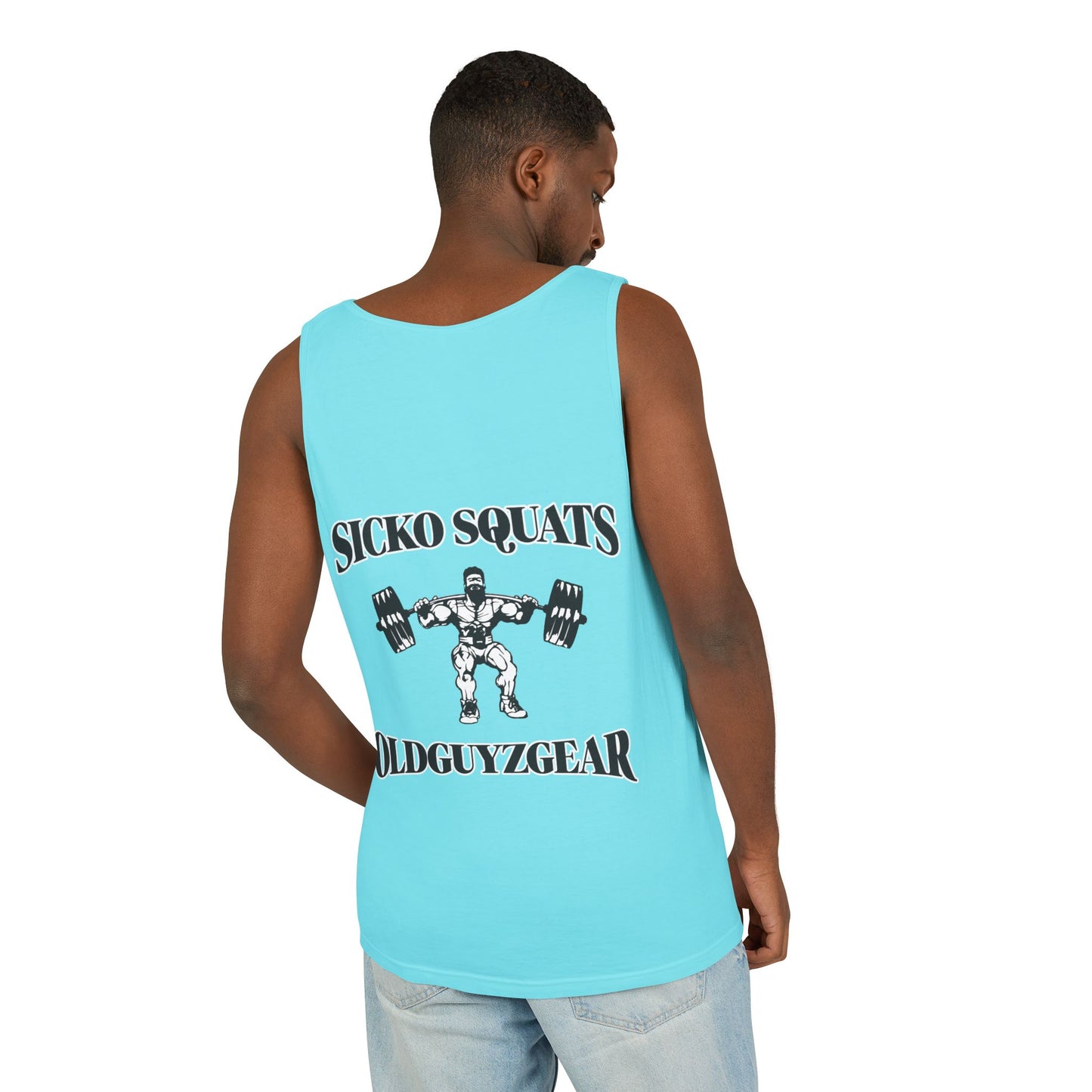 OldGuyzGear "Sicko Squats" Fitness Tank Top