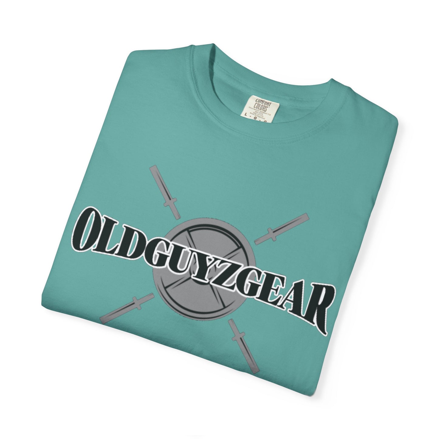 OldGuyzGear Logo  heavy T-Shirt - Fitness Gym Tee