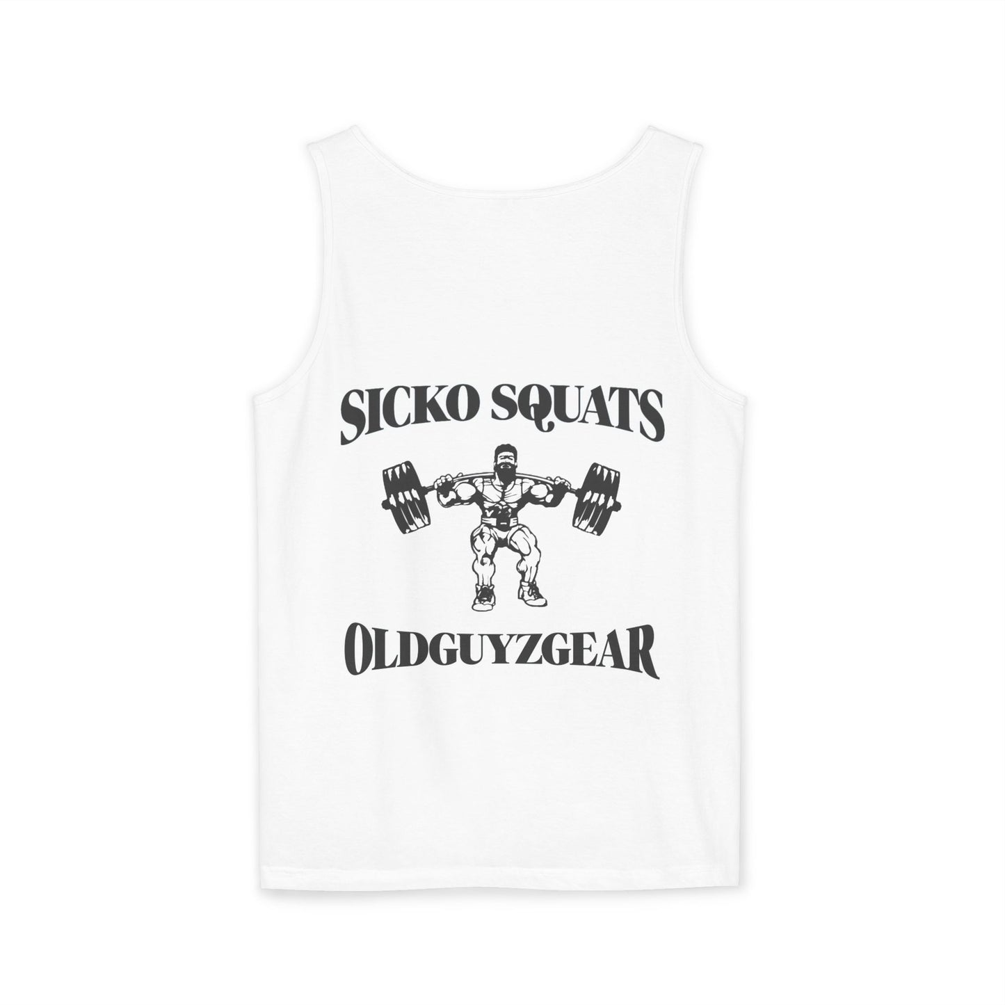OldGuyzGear "Sicko Squats" Fitness Tank Top