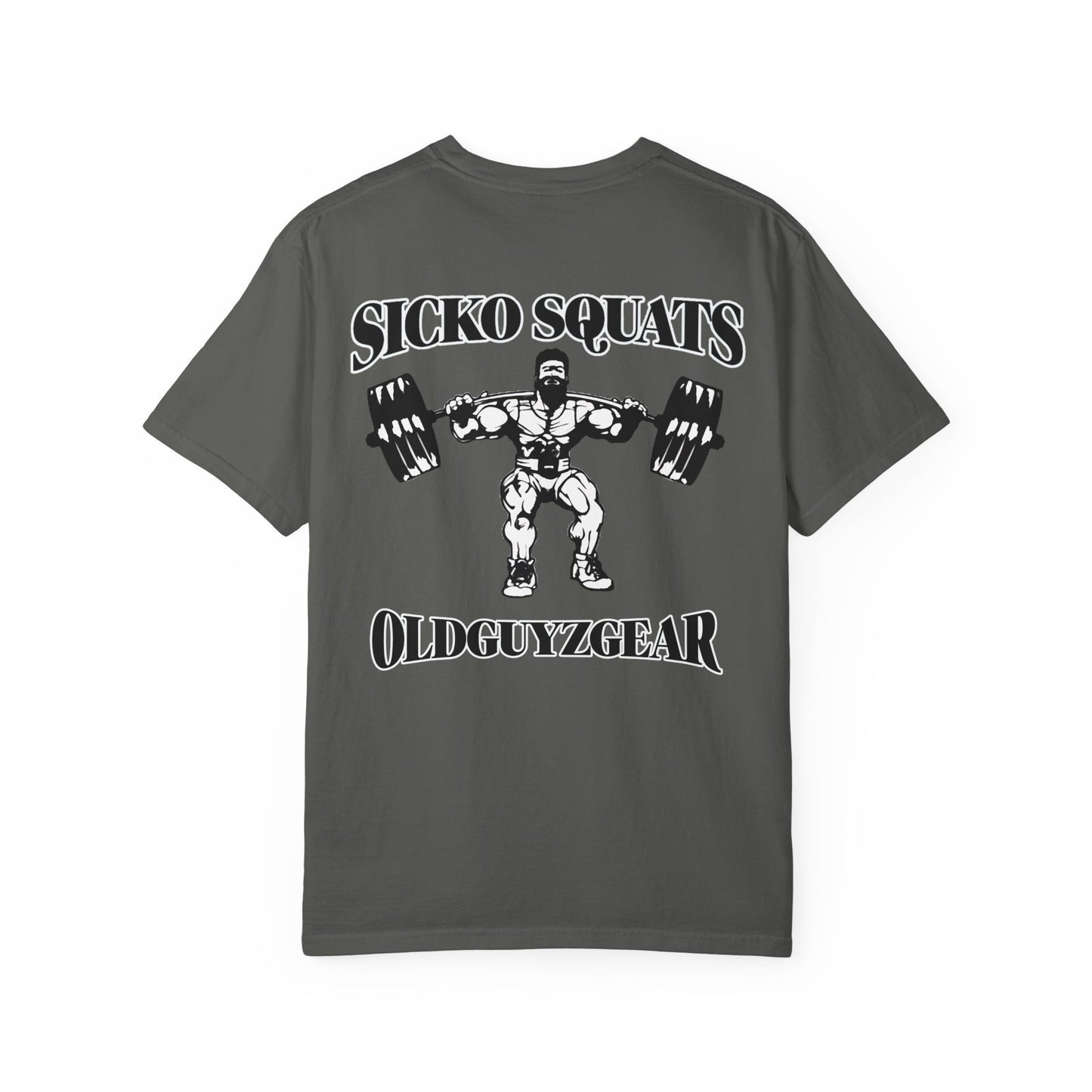 OldGuyzGear "Sicko Squats" T-Shirt — Heavy Tee