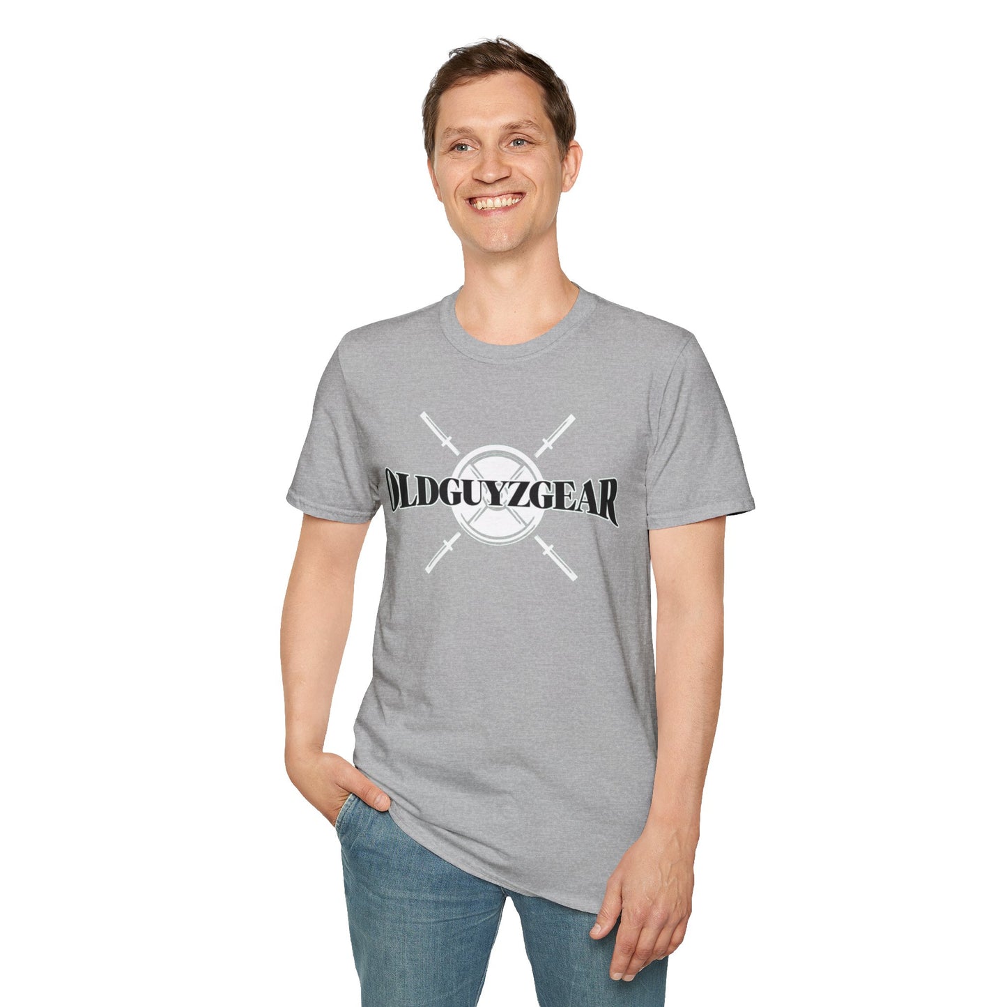 OldGuyzGear Logo Fitness T-Shirt